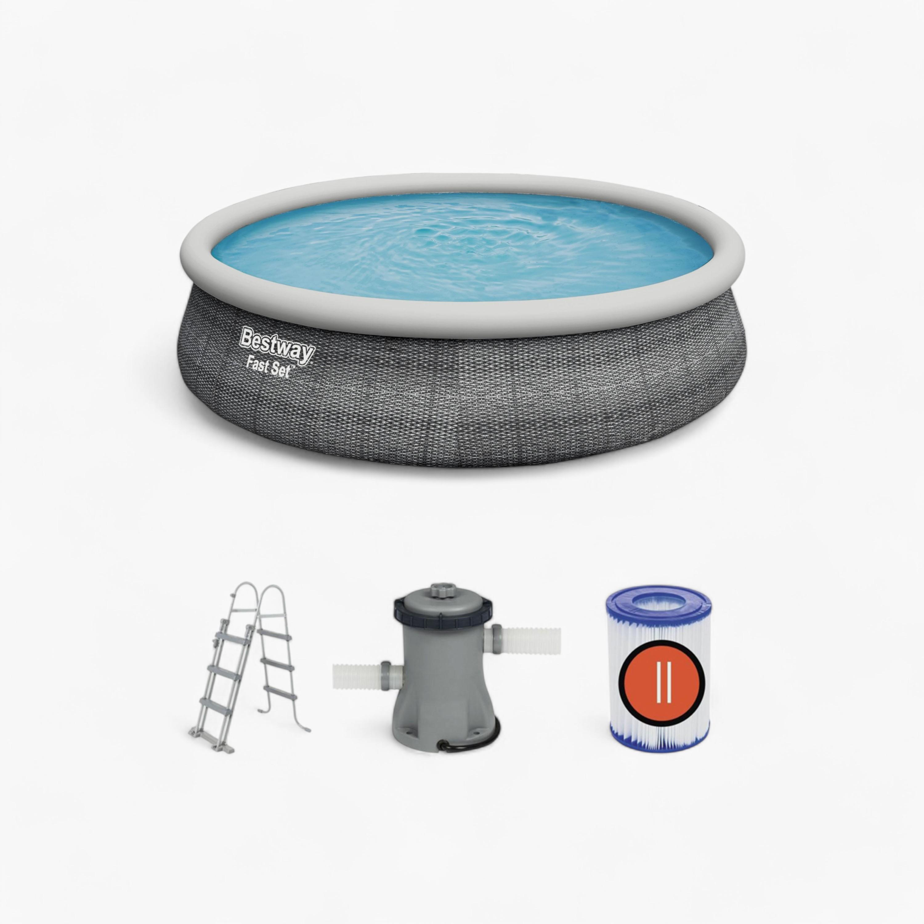 Bestway Fast Set Pool Set, 457 x 107 cm-toys-outdoor-poolandbeach-floatsandboats-image-1