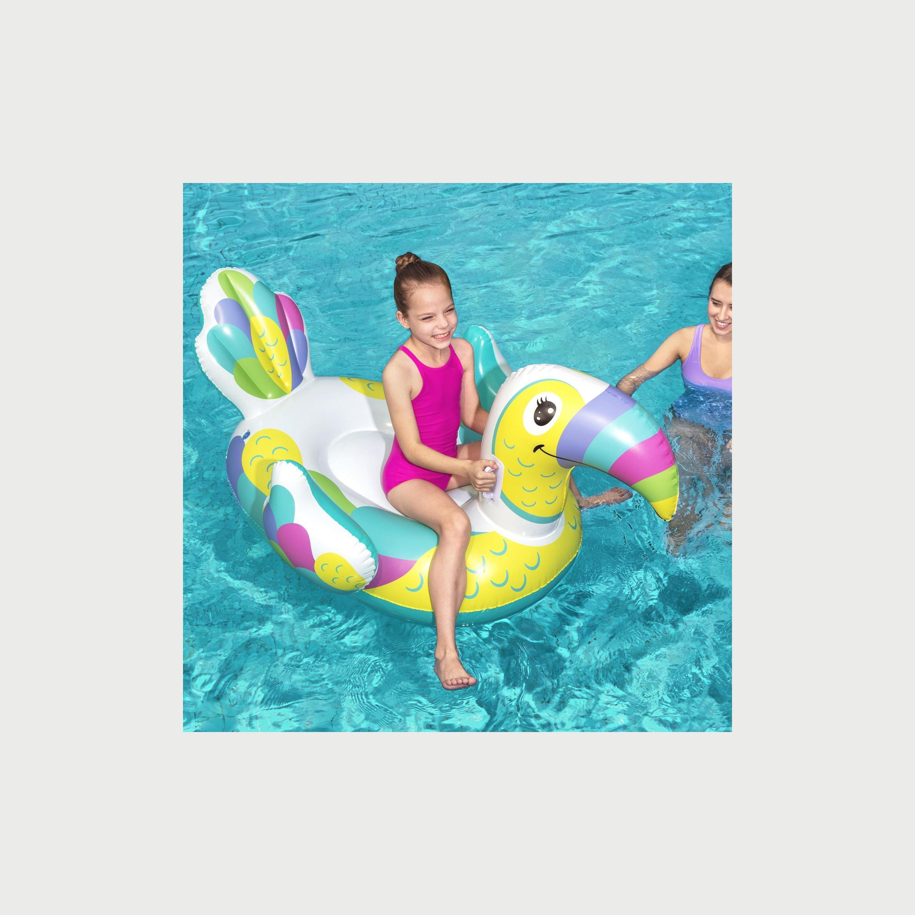Bestway Toucan Pool Day Ride-On Pool Float-toys-outdoor-poolandbeach-floatsandboats-image-3