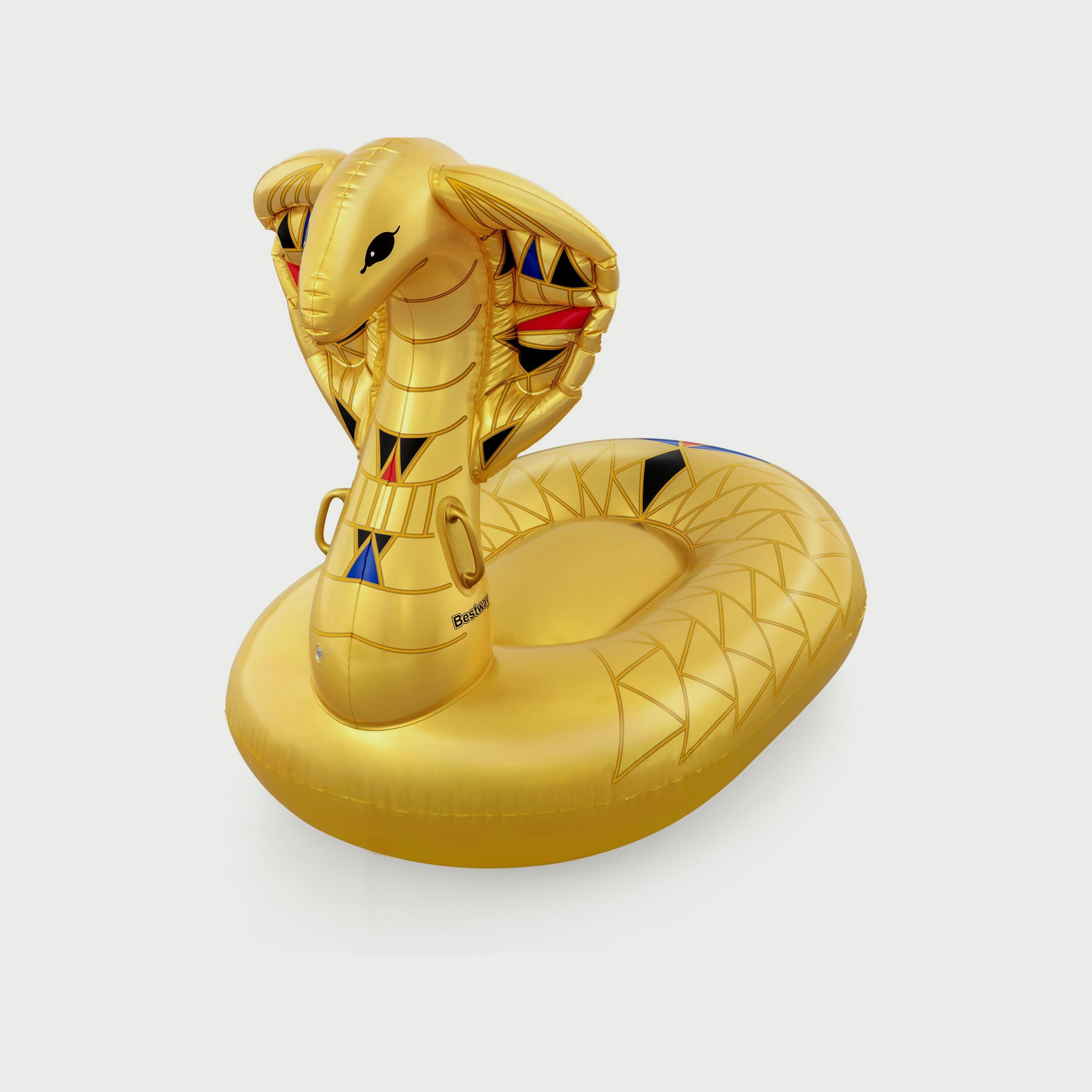Bestway Golden Cobra Ride-On Pool Float-toys-outdoor-poolandbeach-floatsandboats-image-1