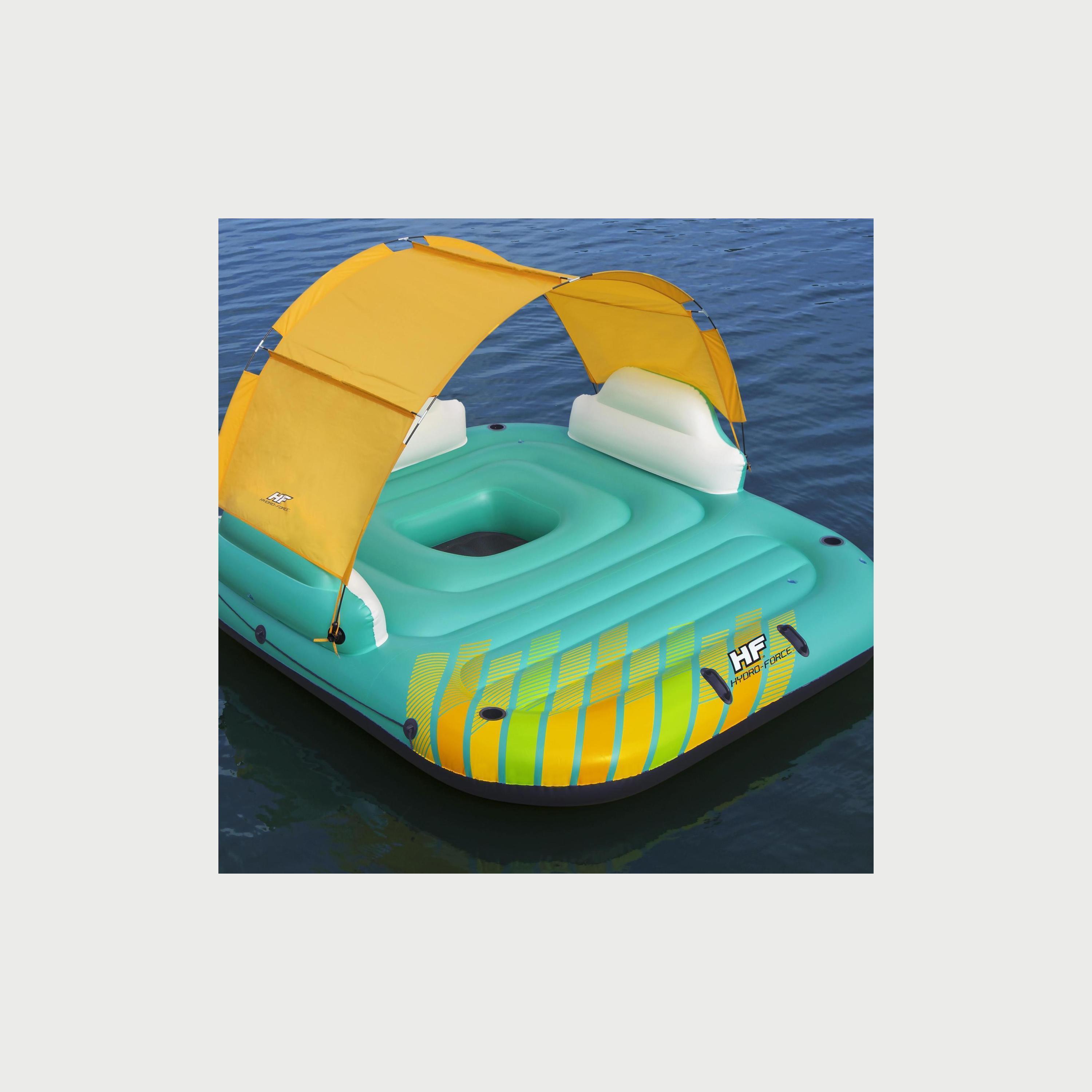 Bestway Hydro-Force Sunny Lounge 5-Person Inflatable Island-toys-outdoor-poolandbeach-floatsandboats-image-2