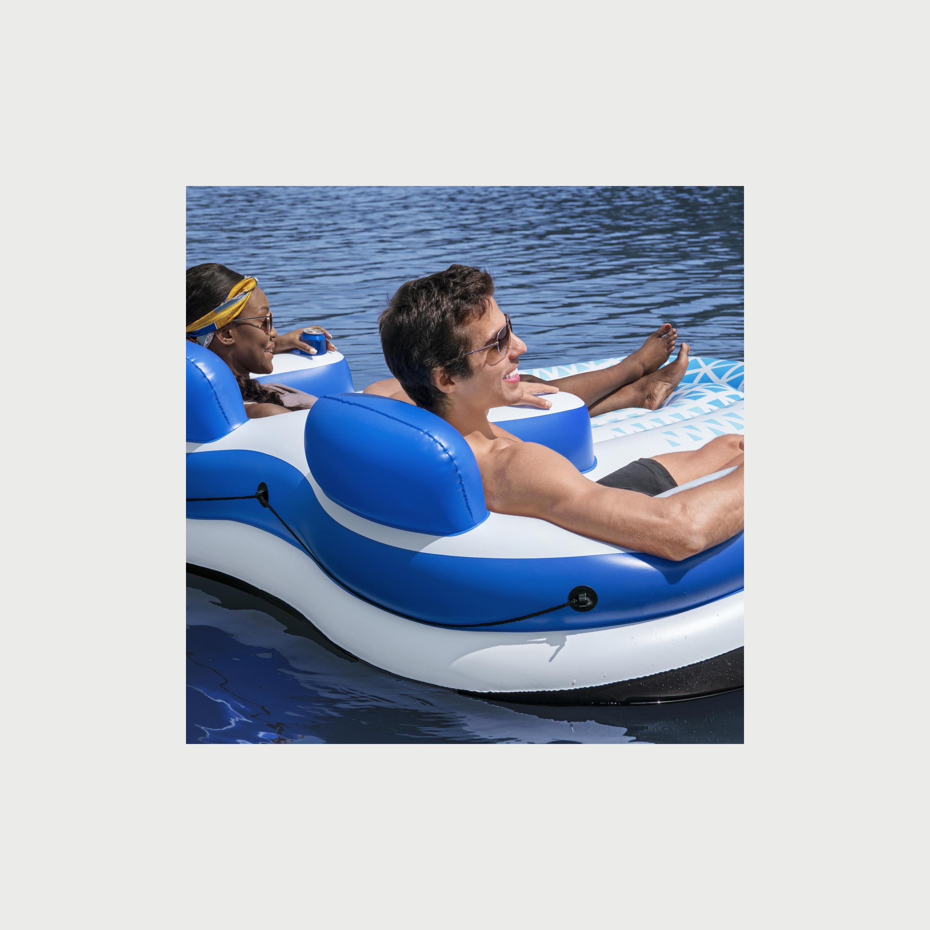 Bestway Hydro-Force Indigo Wave Double Pool Lounge-toys-outdoor-poolandbeach-floatsandboats-image-4