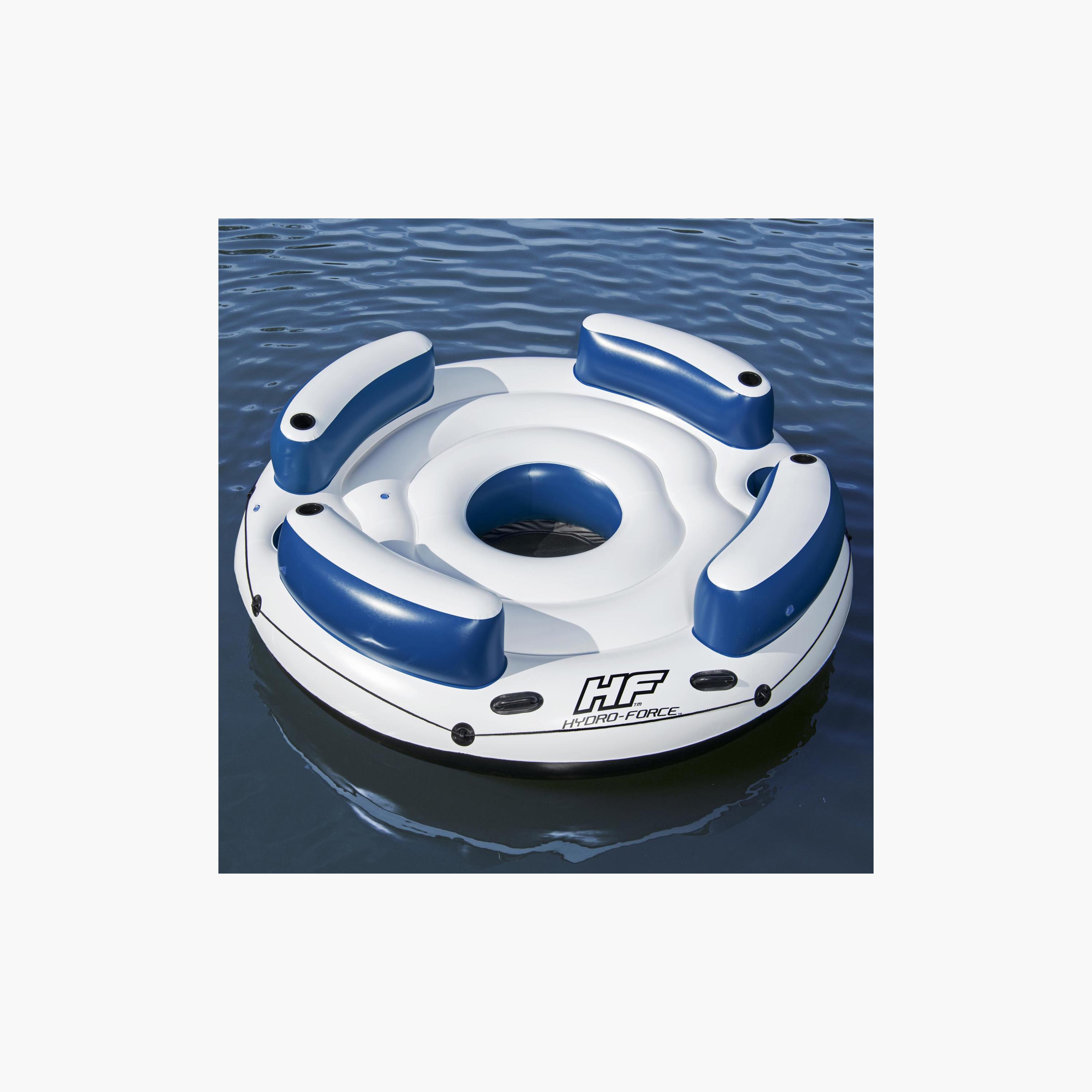 Bestway Hydro-Force Lazy Dayz 4-Person Inflatable Party Island-toys-outdoor-poolandbeach-floatsandboats-image-2