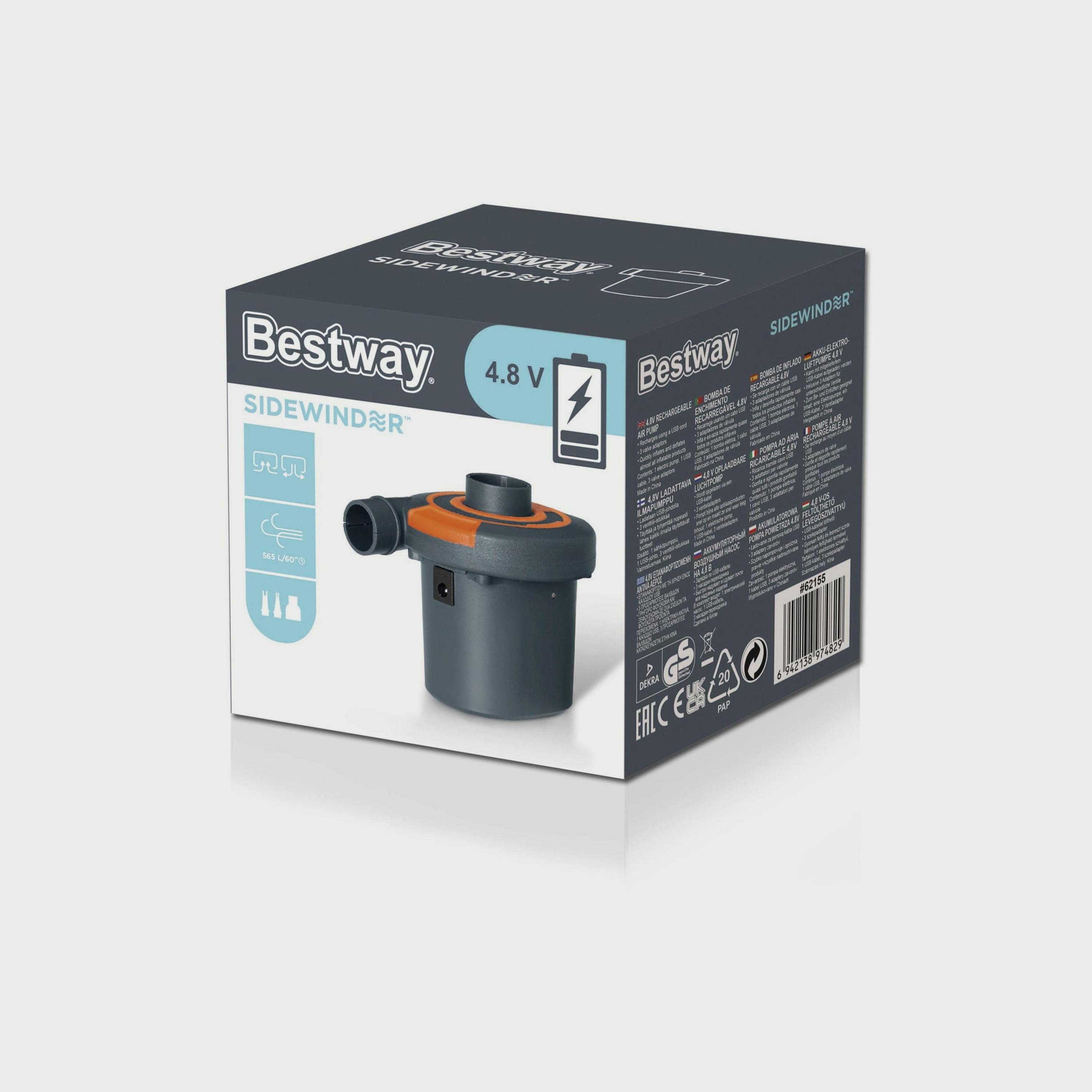 Bestway Sidewinder Rechargeable Electric Air Pump-toys-outdoor-bikesandrideons-electricvehicles-image-5