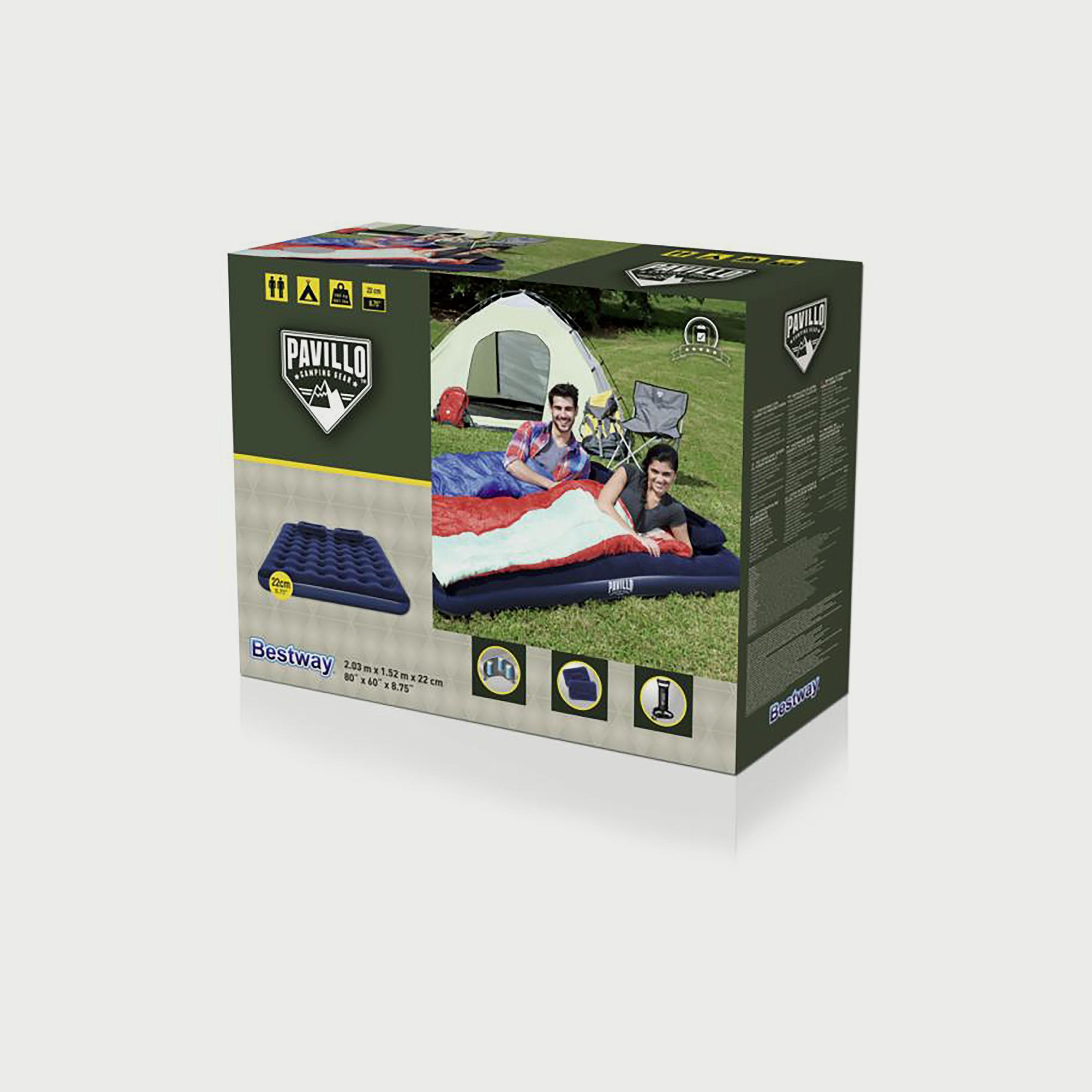 Bestway Air Mattress with Handheld AC Pump, Queen -toys-outdoor-sports-image-5