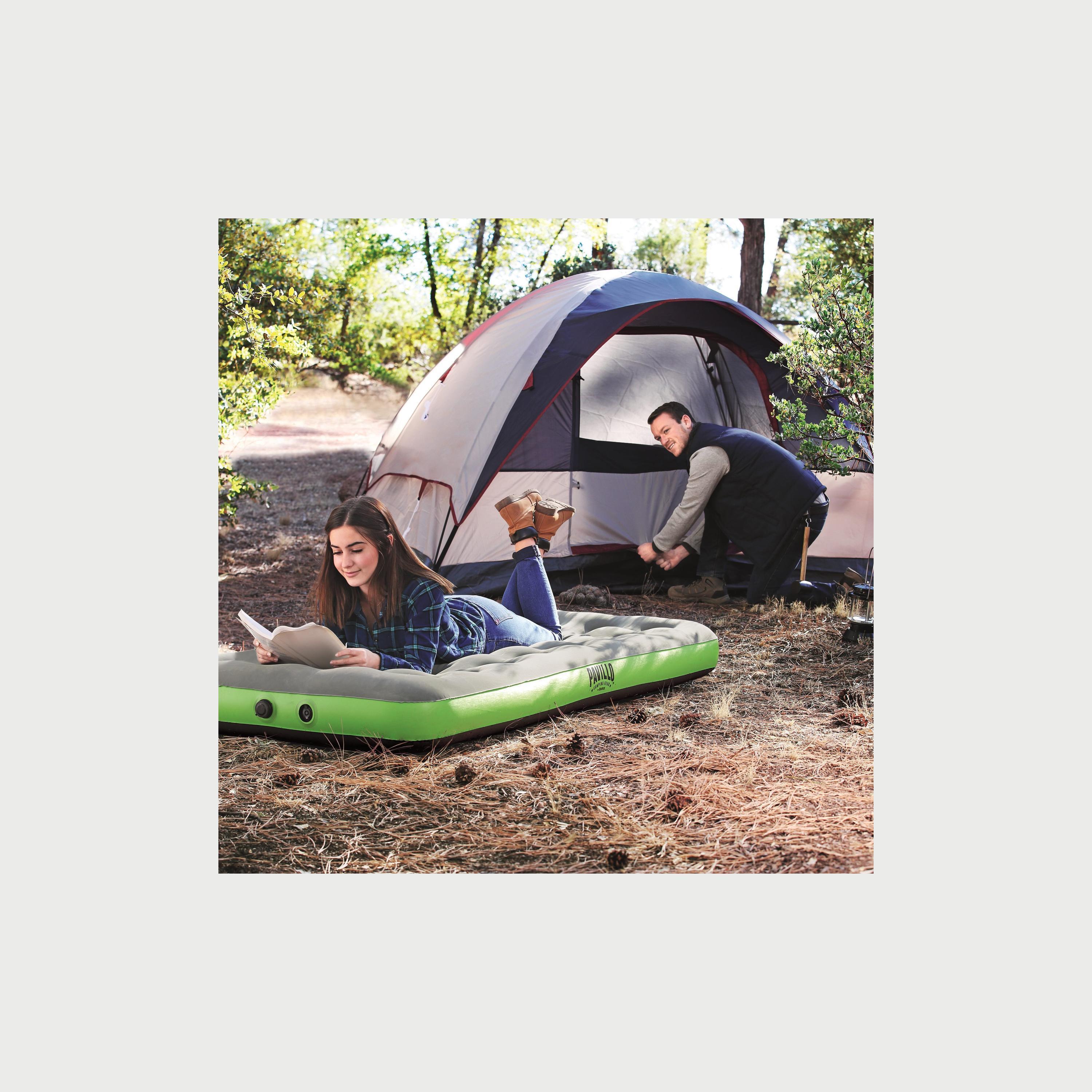Bestway Roll & Relax Air Mattress with Bag Pump, Twin -baby-nursery-mattresses-image-3