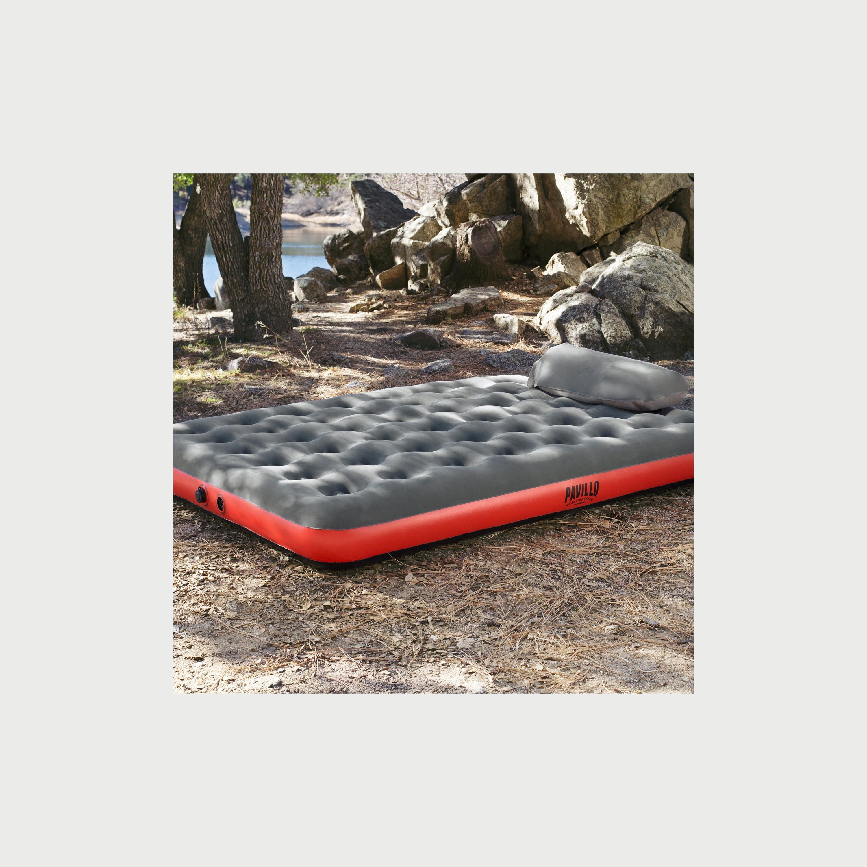 Bestway Roll & Relax Air Mattress with Bag Pump, Queen -baby-nursery-mattresses-image-2