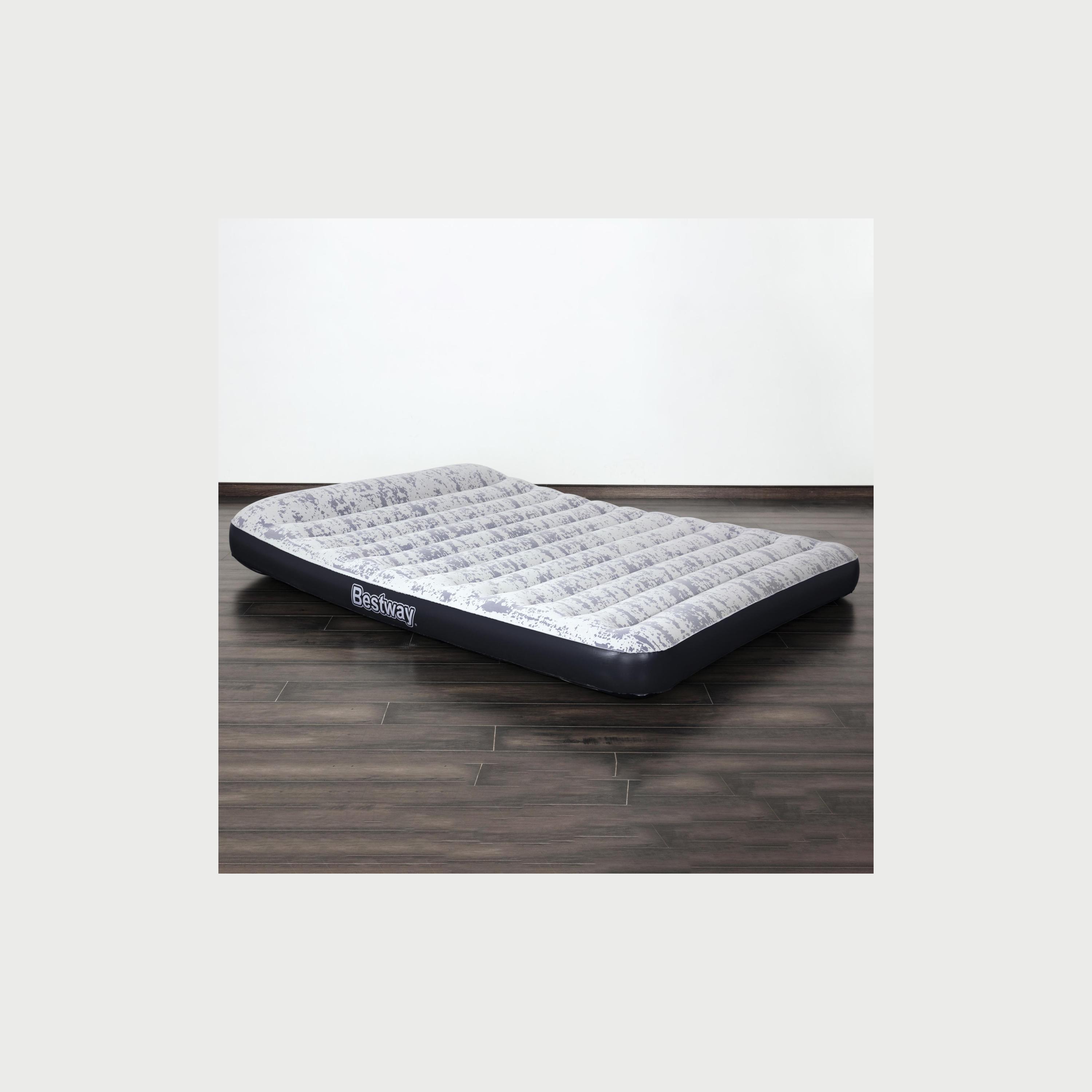 Bestway Tritech Fashion Flock Air Mattress with Built-in AC Pump, Queen -baby-nursery-mattresses-image-2