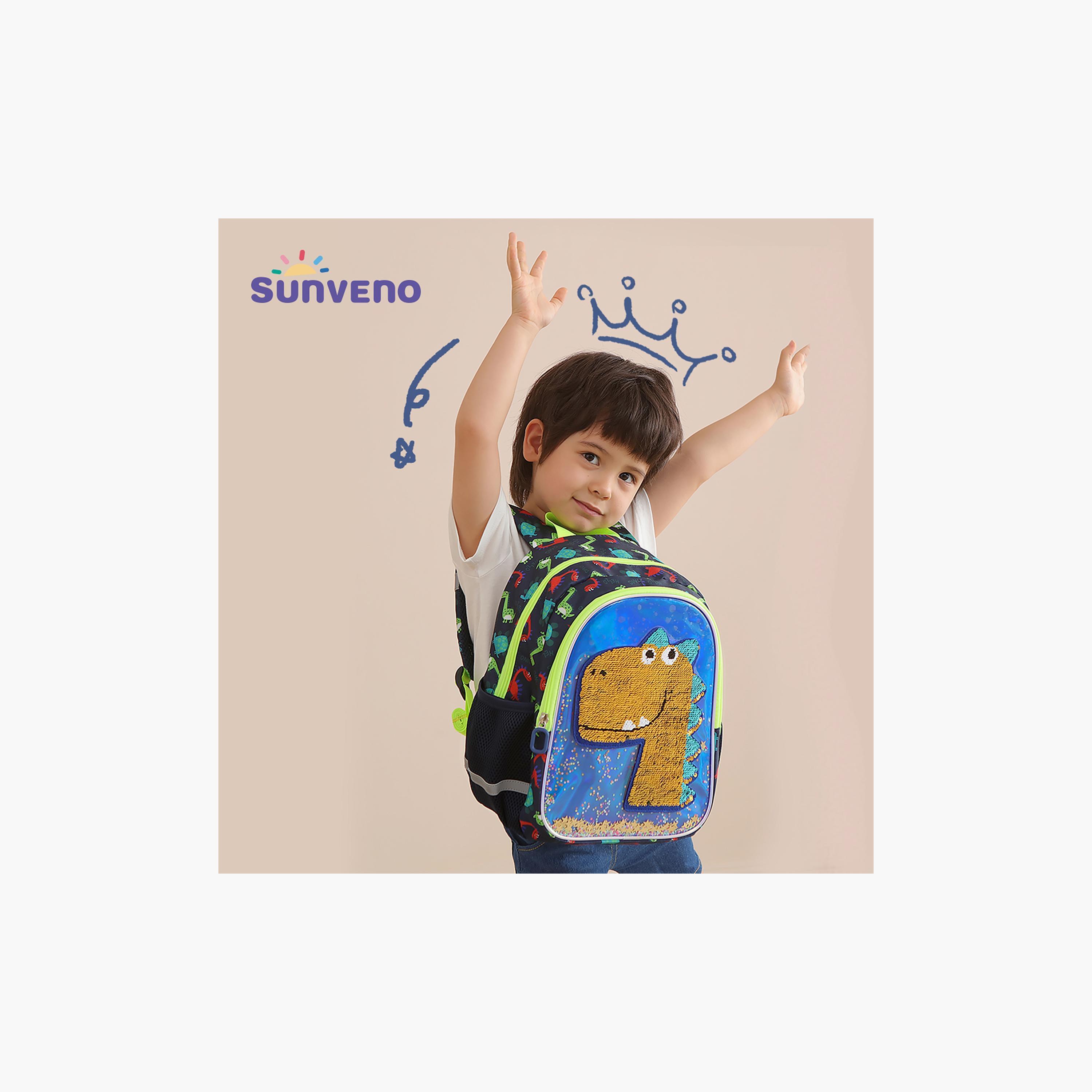 Sunveno Dinosaur School Backpack-school-bagsandbackpacks-backpacks-image-3