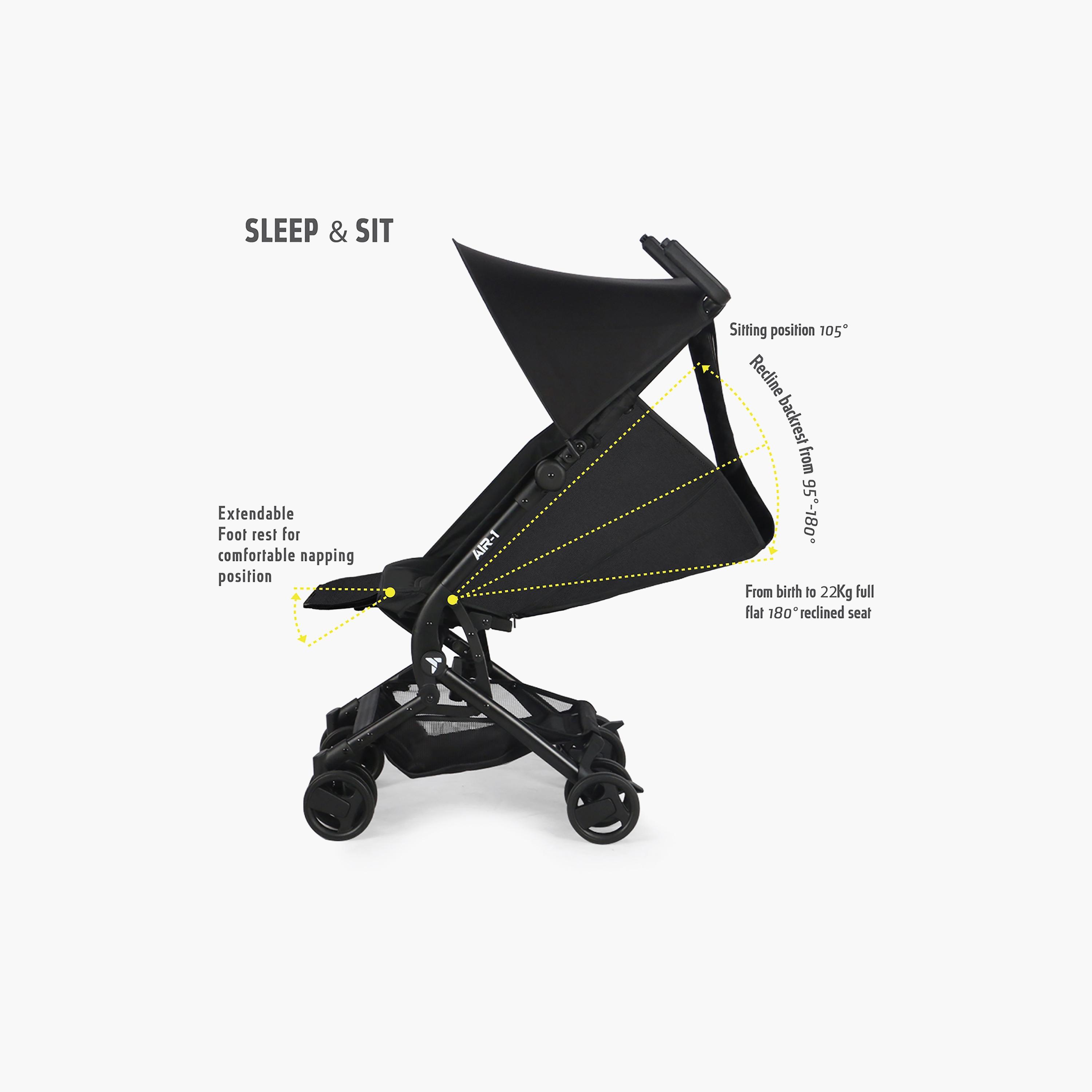Teknum AIR-1 Travel Stroller with Carry Backpack-baby-gear-strollersandprams-strollers-image-5