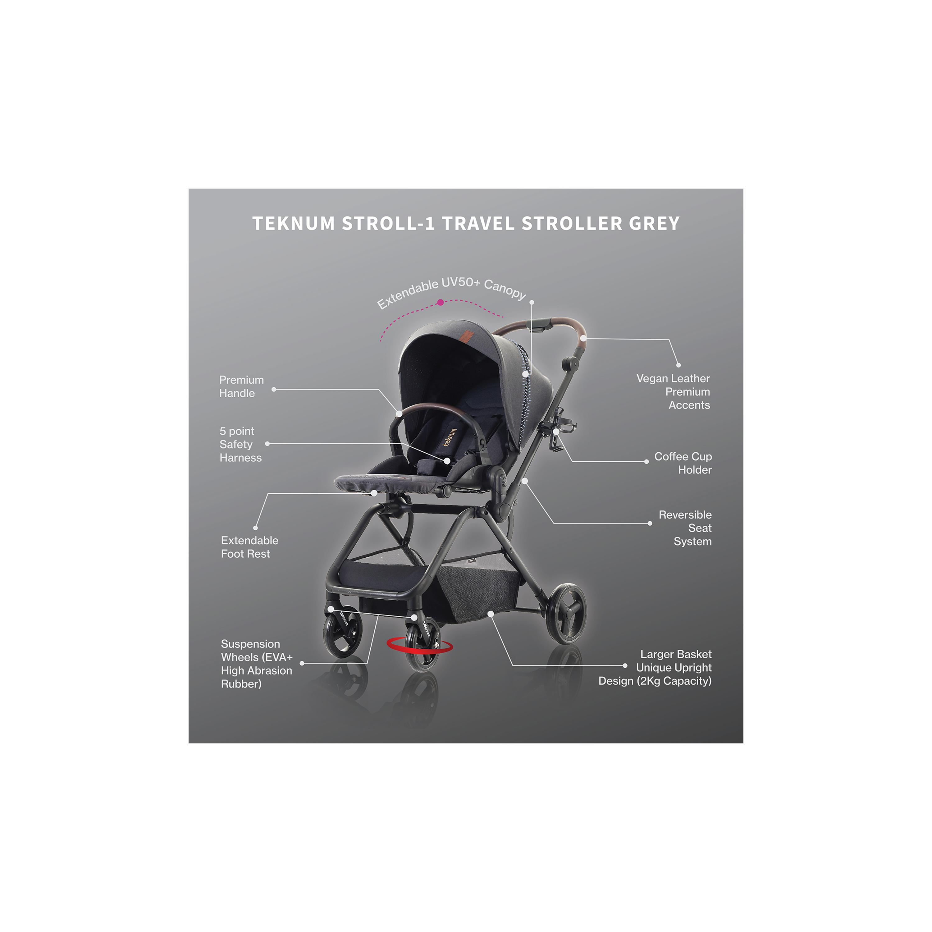 Teknum STROLL-1 Reversible Travel Stroller-baby-gear-strollersandprams-strollers-image-13