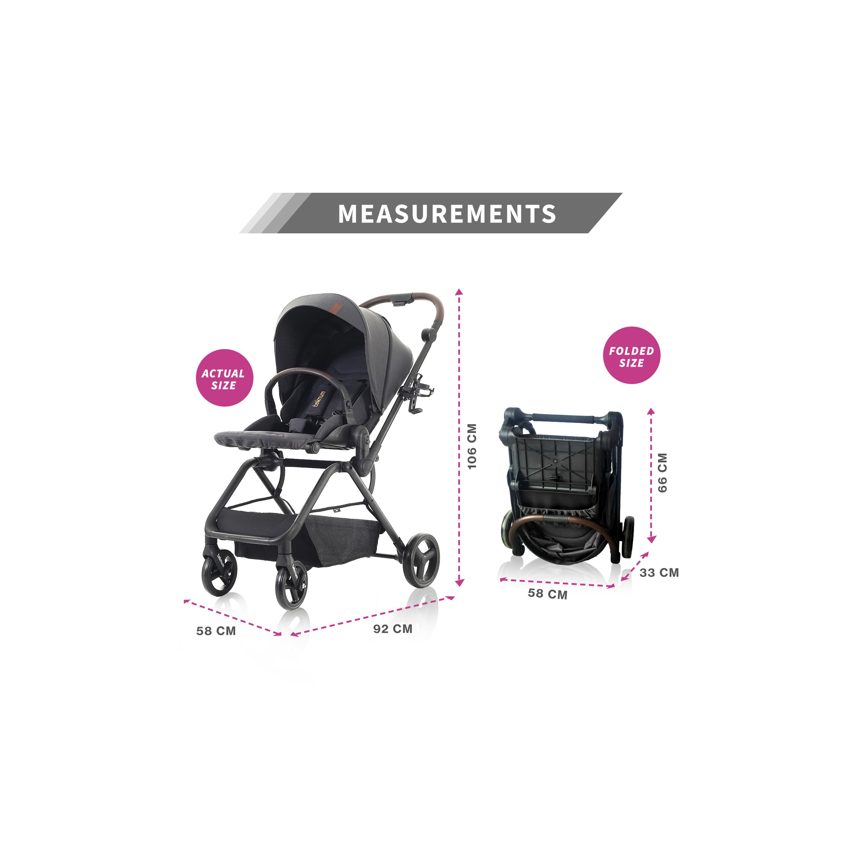 Teknum STROLL-1 Reversible Travel Stroller-baby-gear-strollersandprams-strollers-image-9