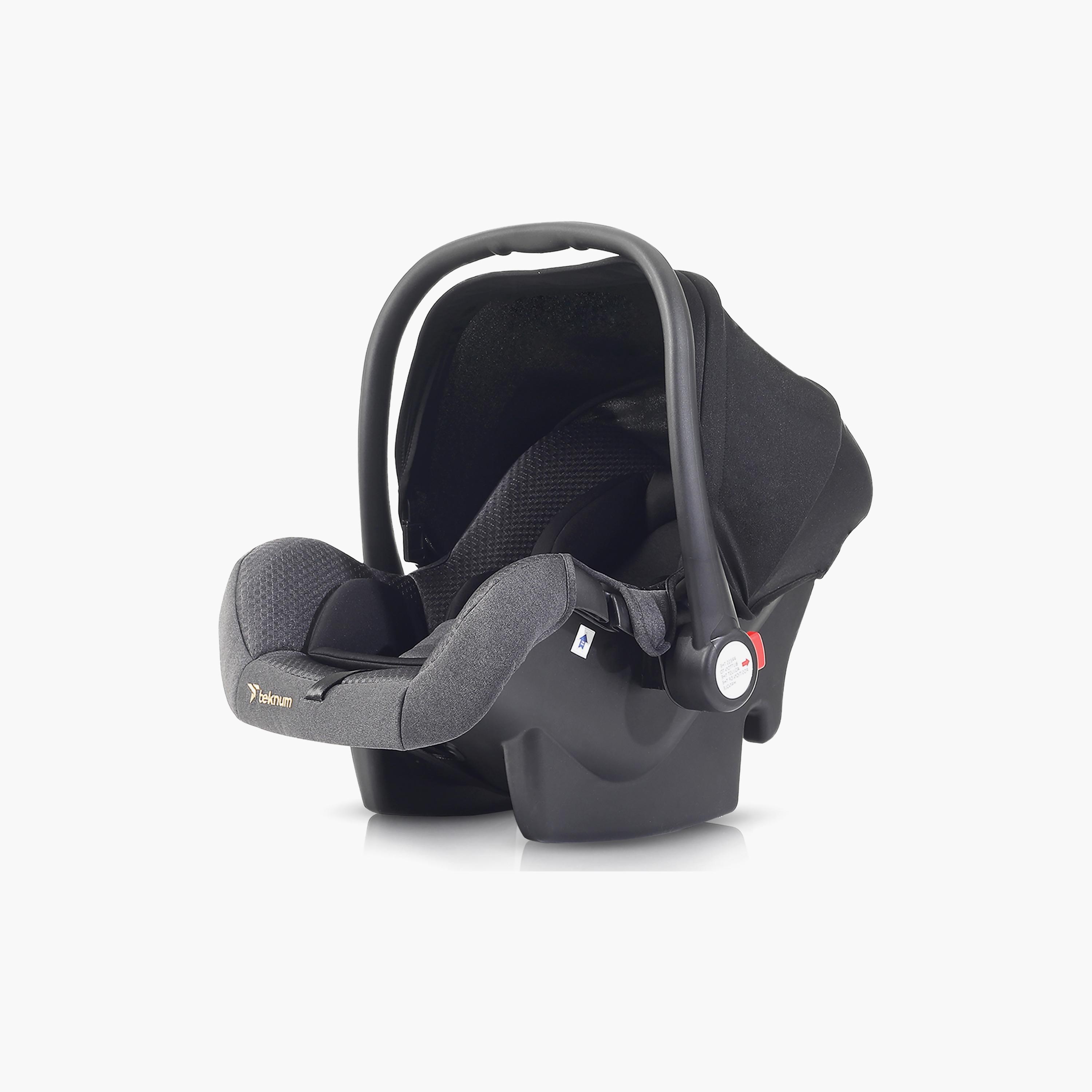 سترول-1 مقعد سيارة كومباكتو بيبي من تيكنام, أسود-baby-gear-carseats-image-1