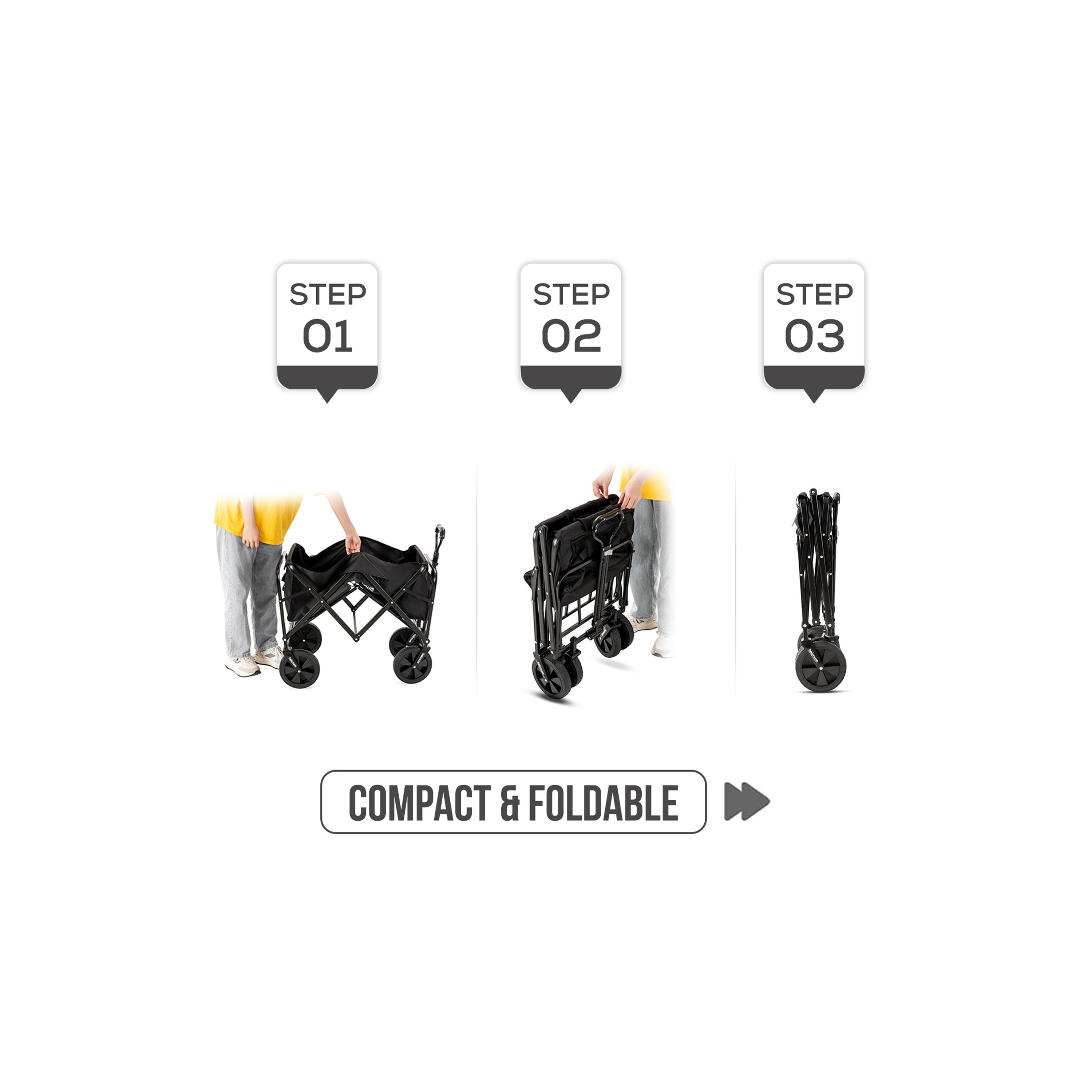 عربة قابلة للطي مع مظلة من تيكنام, أسود-baby-gear-strollersandprams-strollers-image-10