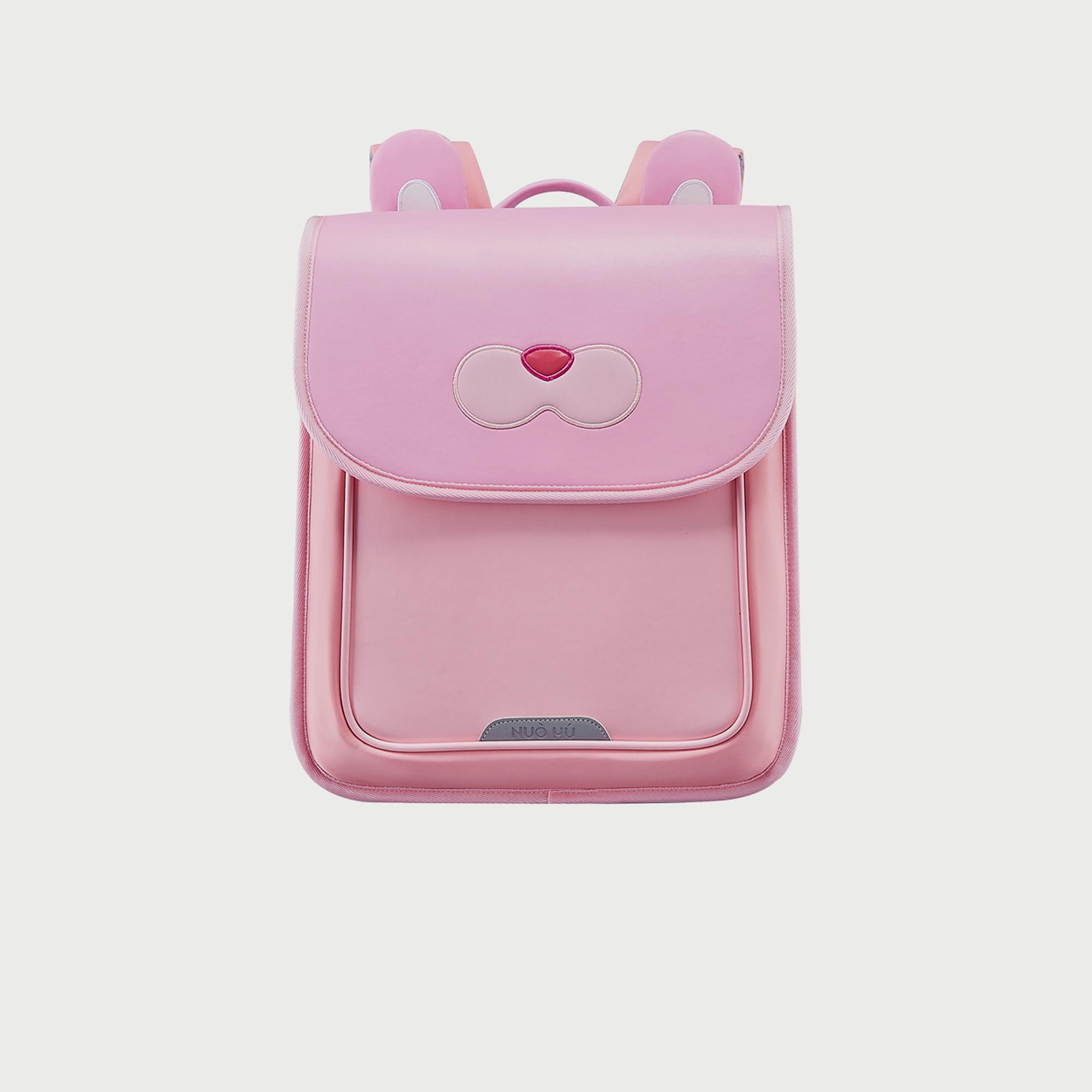 Nohoo Spine Protection School Backpack, Rabbit Pink-school-bagsandbackpacks-backpacks-image-1