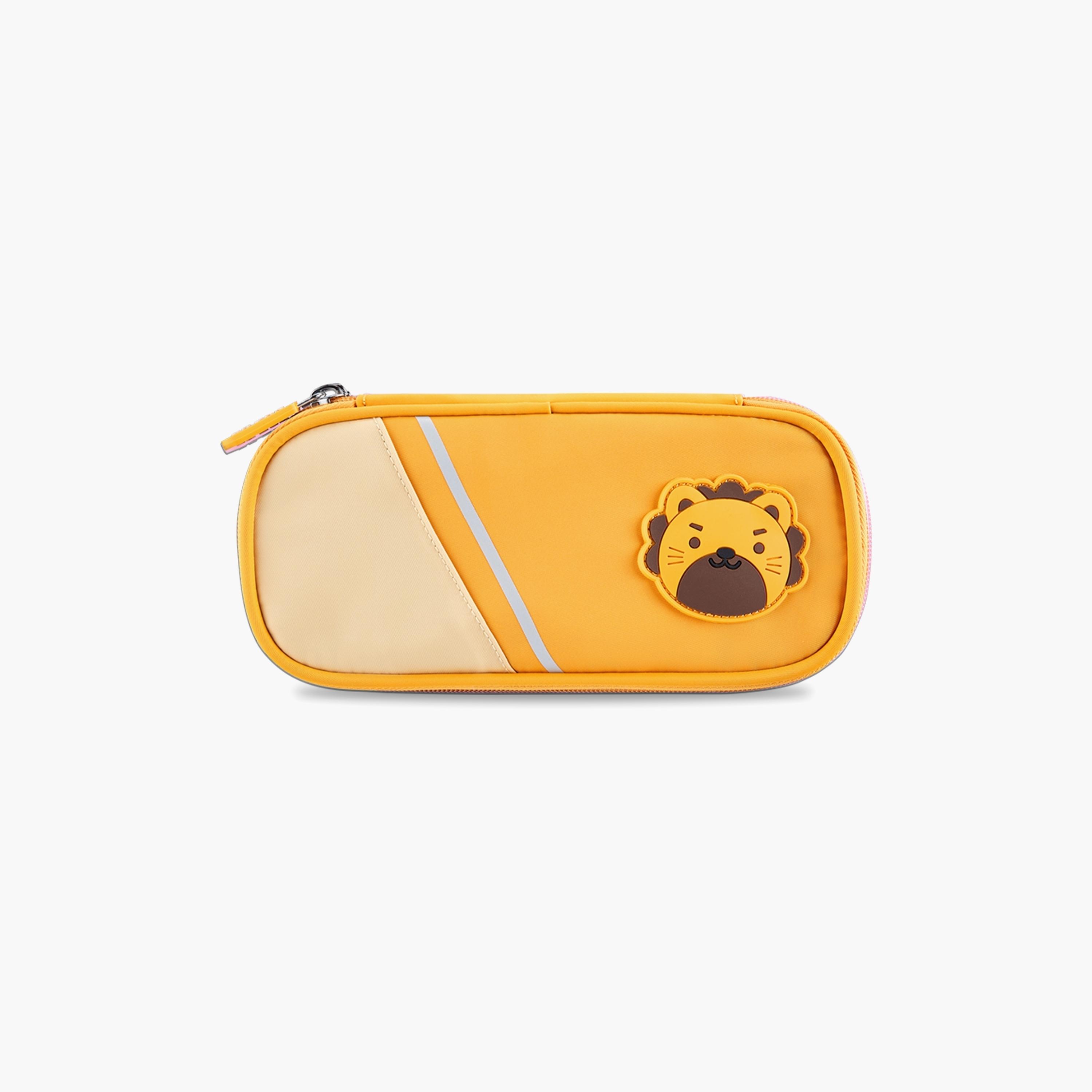 مقلمة من نوهوو, أسد أصفر-school-stationery-pencilcases-image-1