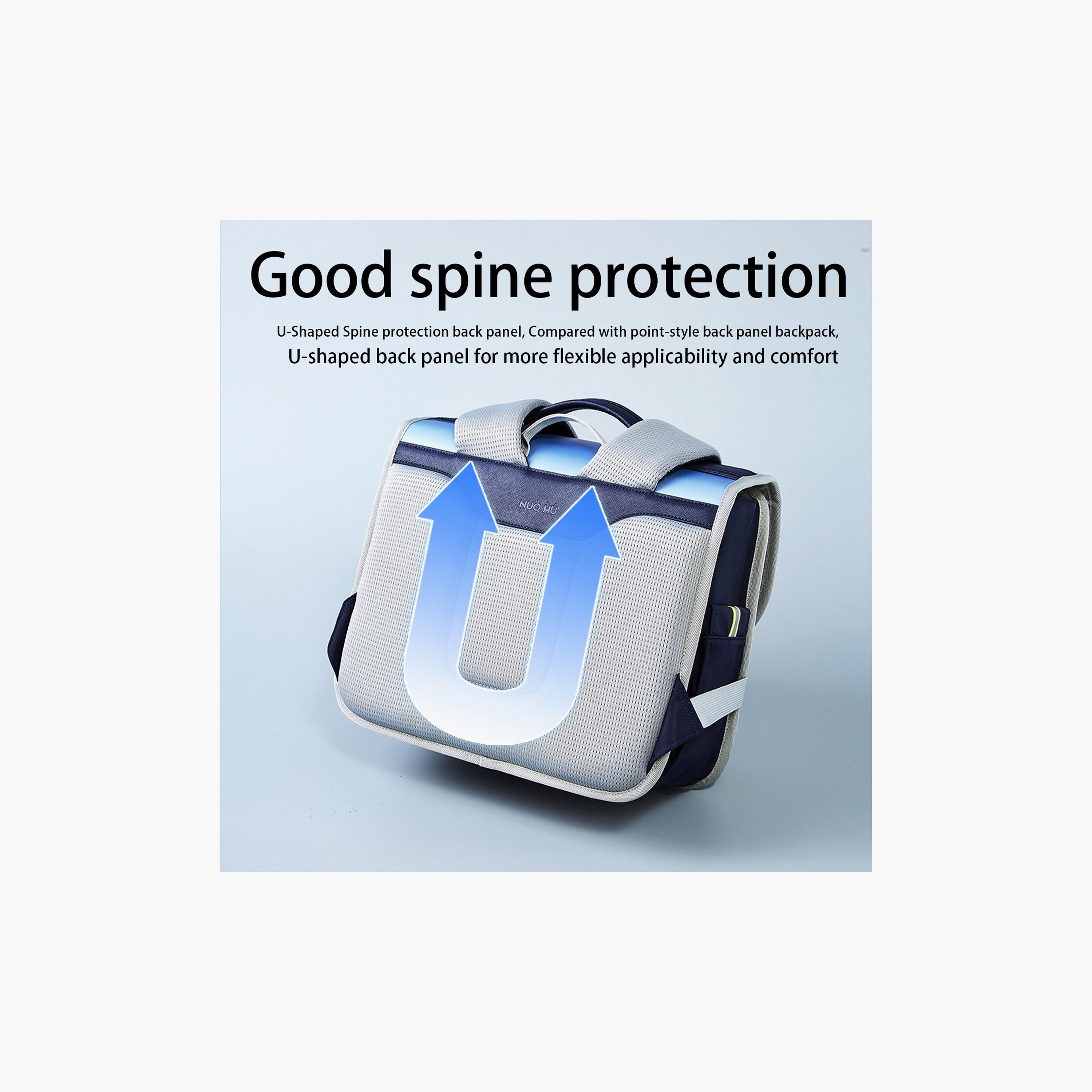 Nohoo Ergonomic Spine Protection Horizontal School Backpack-school-bagsandbackpacks-backpacks-image-3