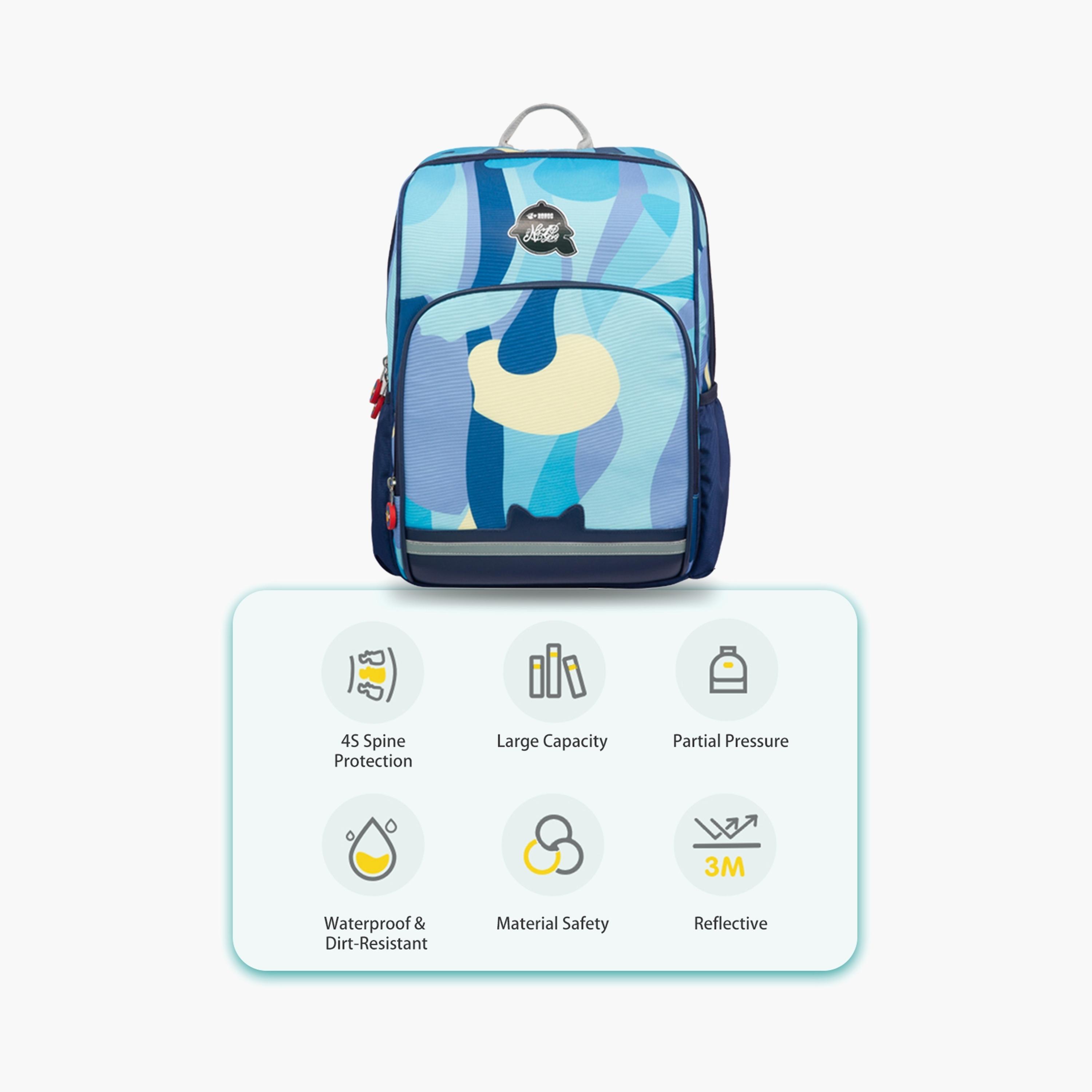 Nohoo School Bag - Symphony Blue-school-bagsandbackpacks-backpacks-image-4