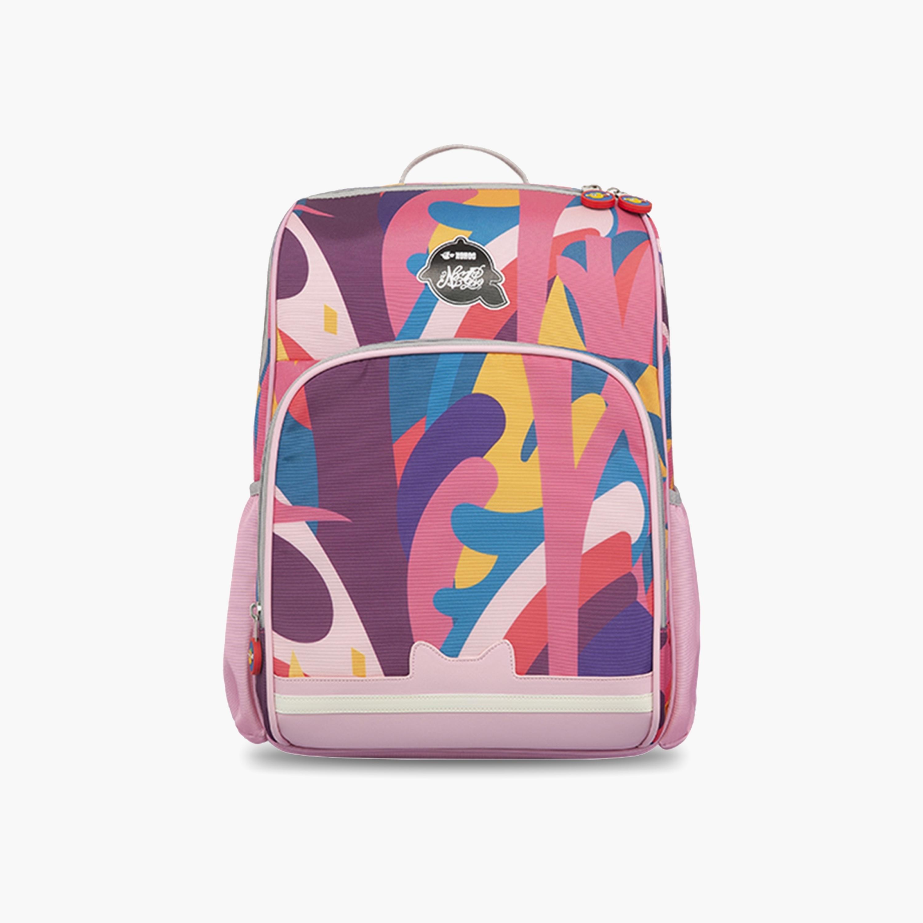 Nohoo School Bag - Symphony Pink-school-bagsandbackpacks-backpacks-image-1
