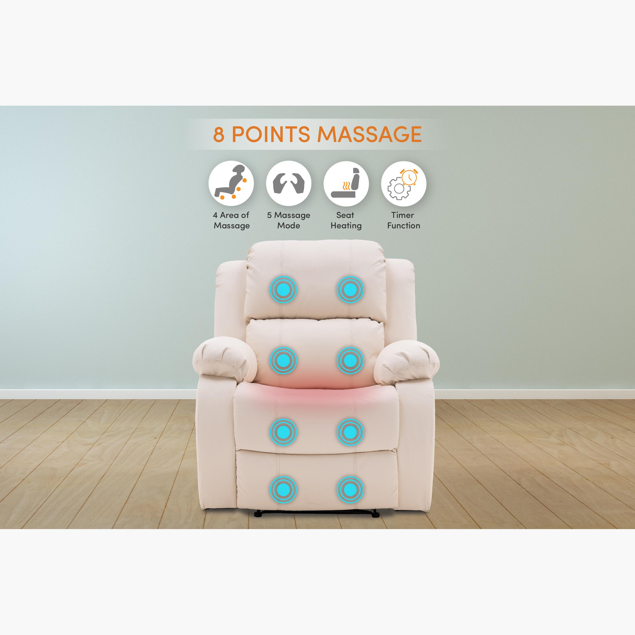 Massage deals heat recliner