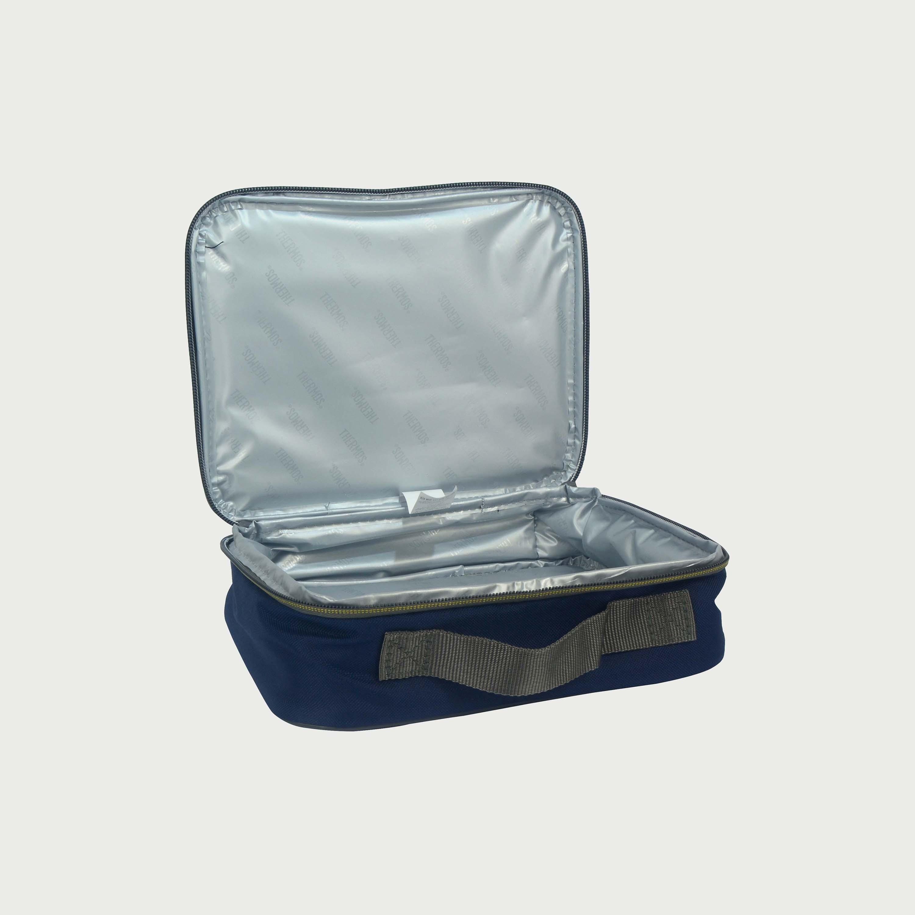 طقم غداء راديانس من ثيرموس، نافي / أصفر-school-lunchessentials-lunchbags-image-1