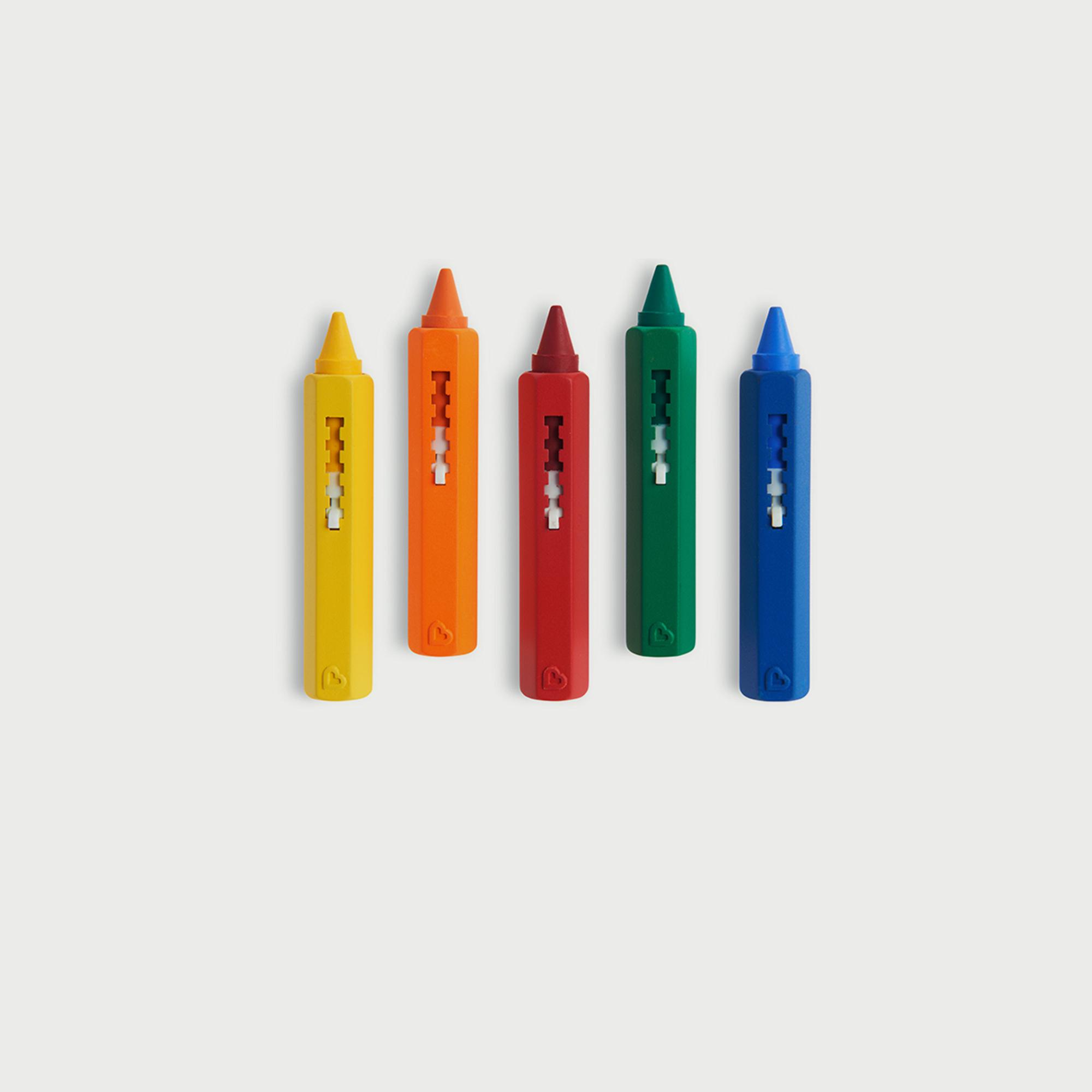 أقلام تلوين الاستحمام دراو من مانتشكين, متعدد الألوان-school-artsandcrafts-image-1