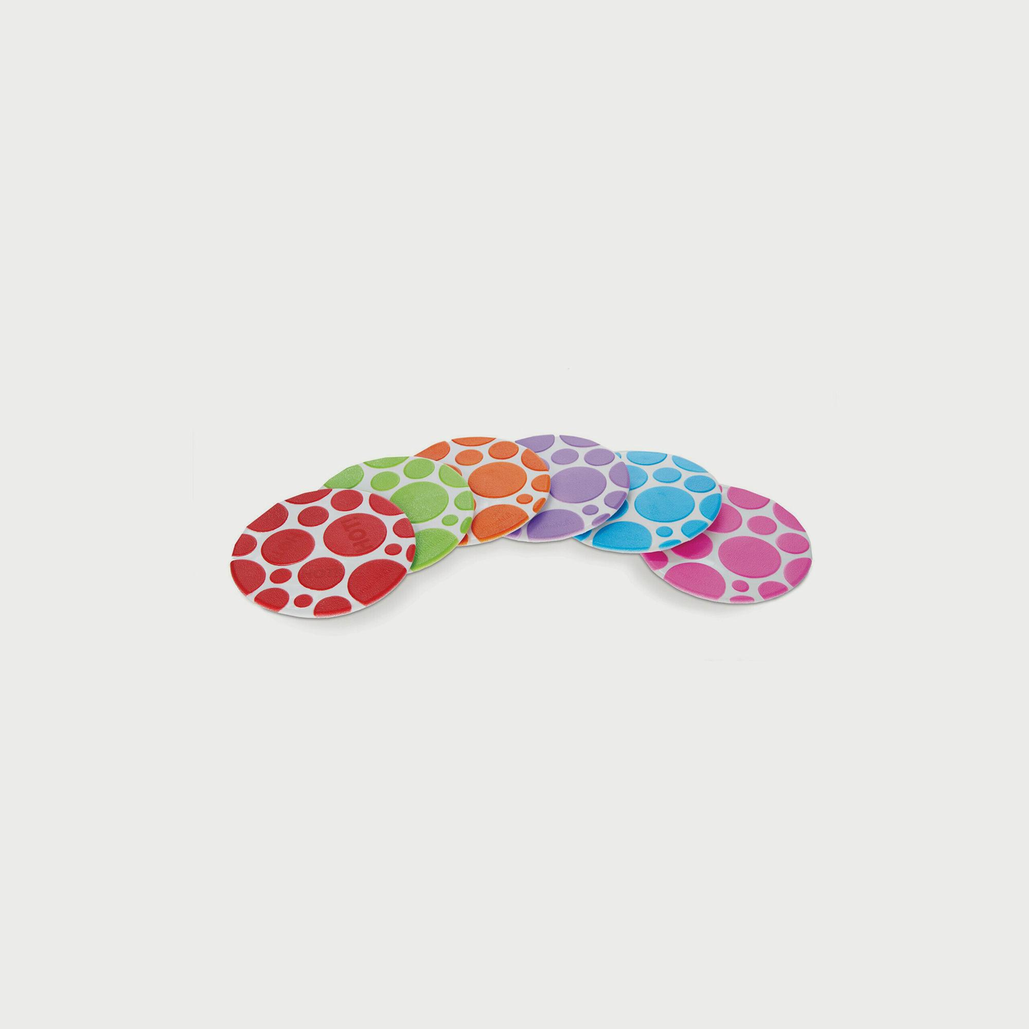 Munchkin Bath Tub Grippy Dots - Pack Of 6-toys-babyandtoddlertoys-bathtoys-image-1