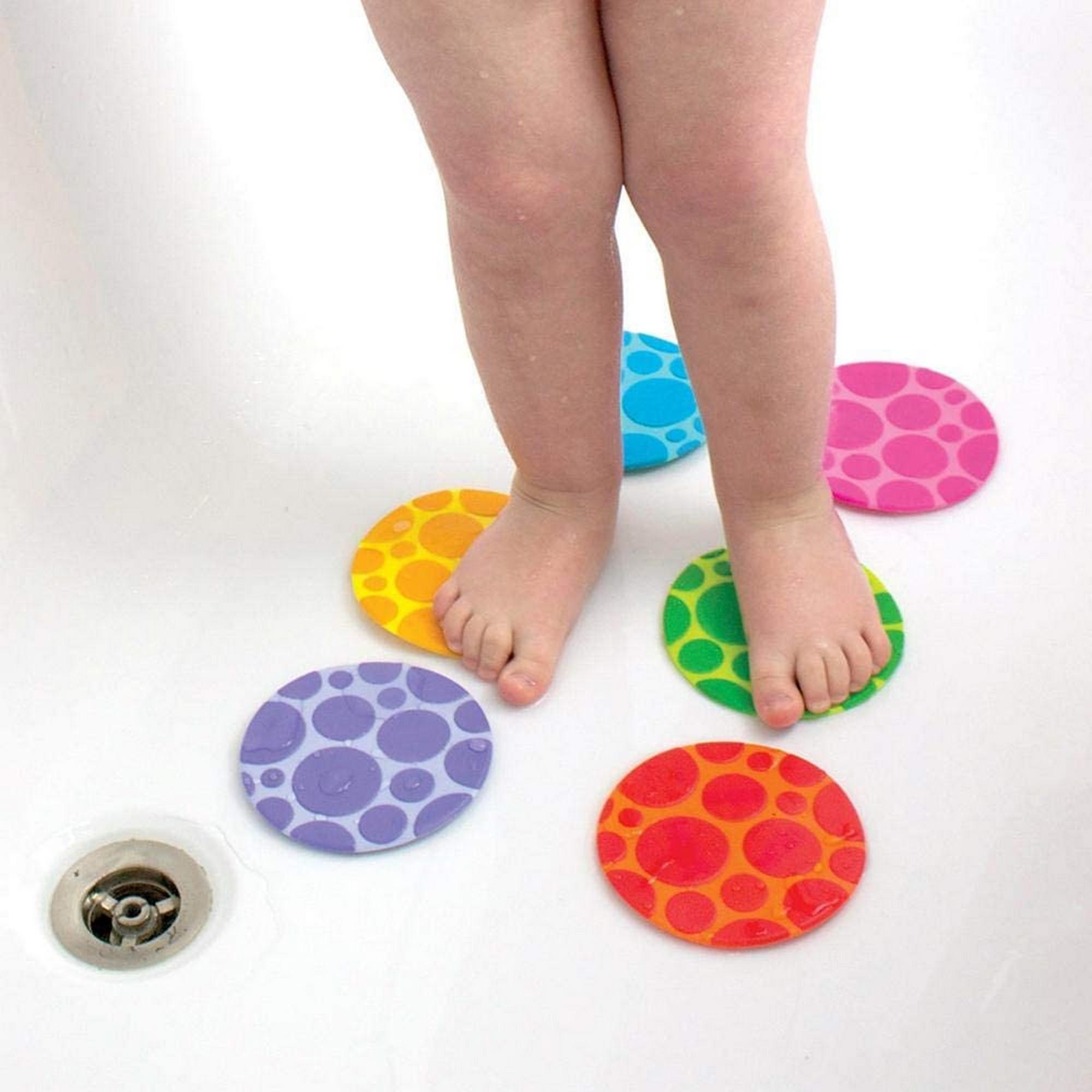 Munchkin Bath Tub Grippy Dots - Pack Of 6-toys-babyandtoddlertoys-bathtoys-image-5
