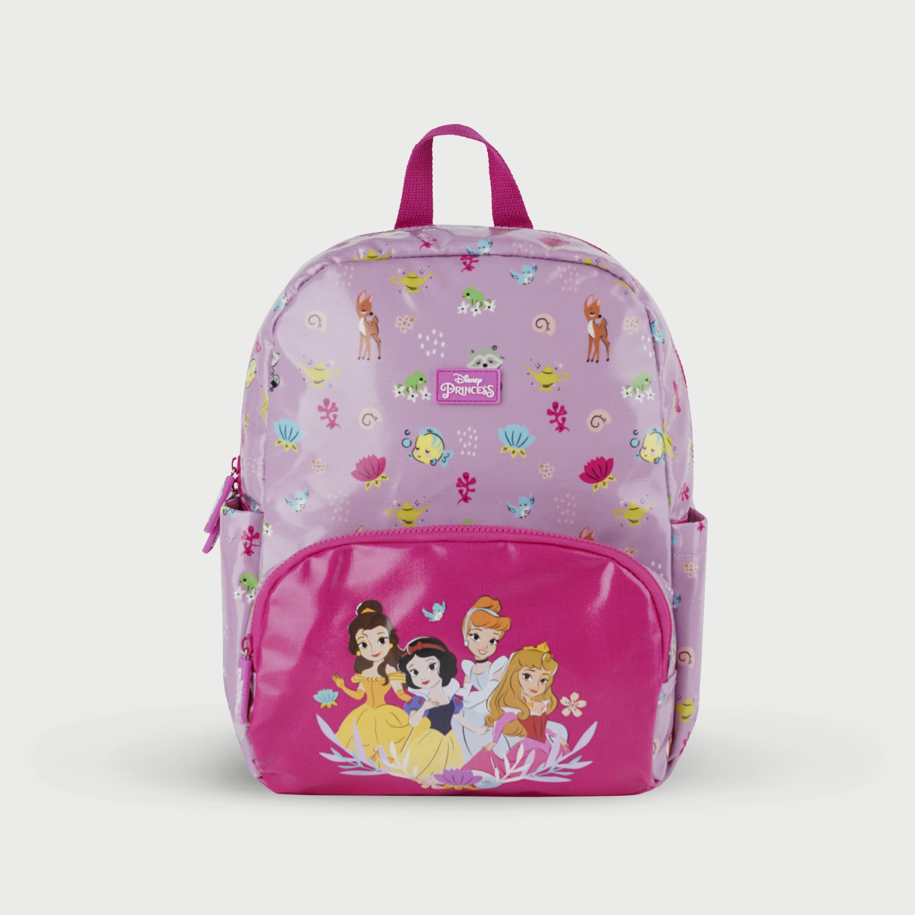 Pink disney princess backpack sale