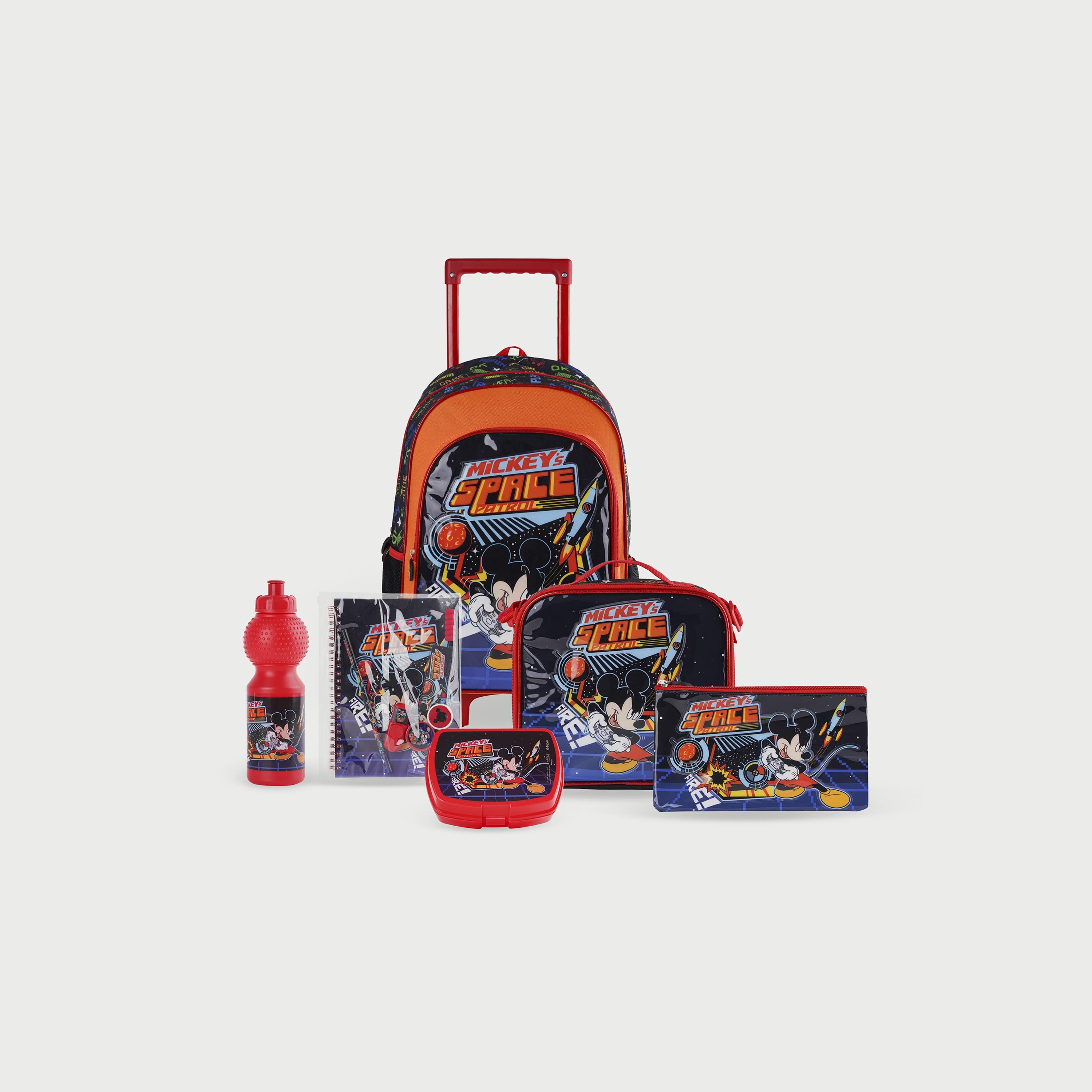 Disney Mickey Space Patrol 6in1 School Set, 18inch-school-bagsandbackpacks-sets-image-1