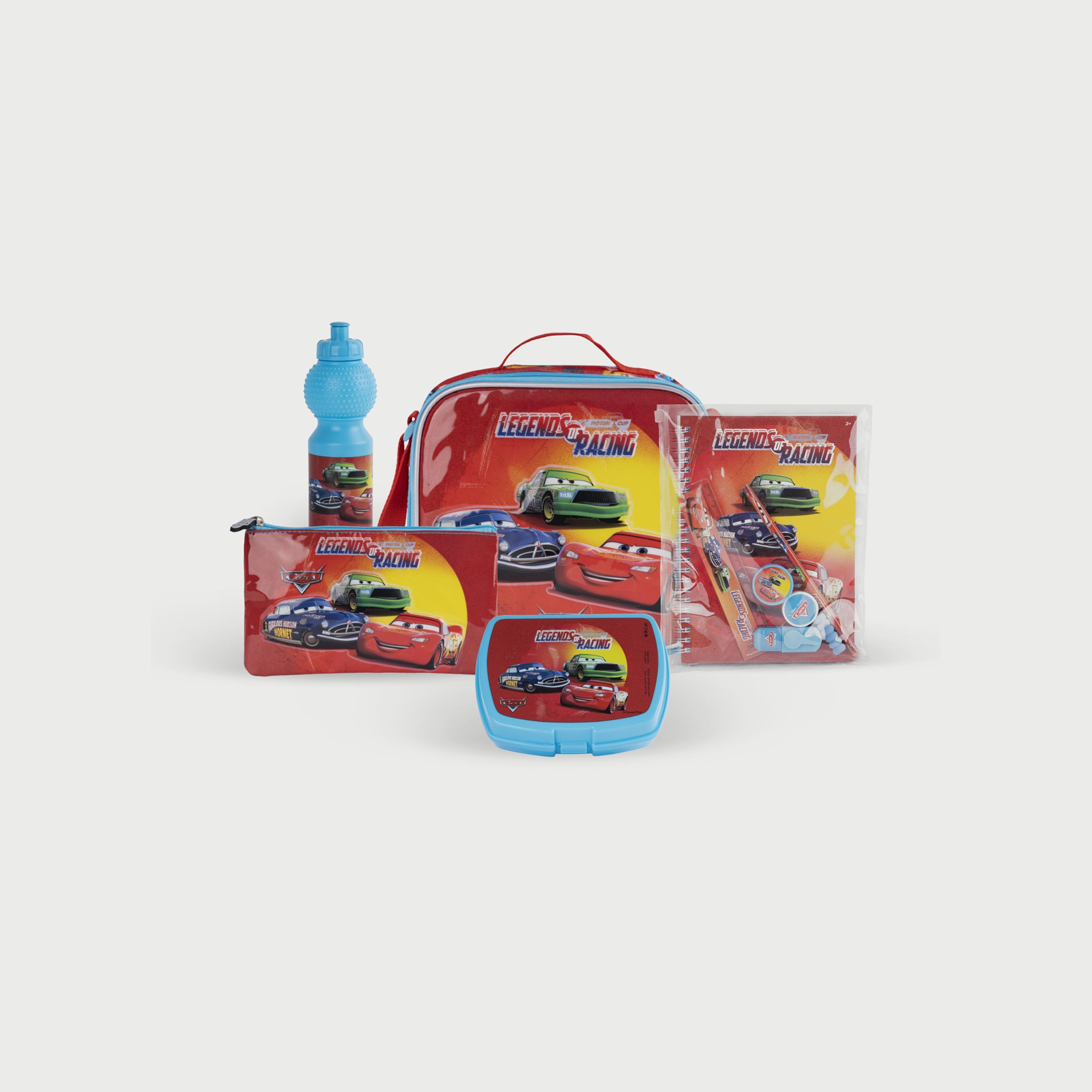 Disney Cars Legends of Racing 6in1 School Set, 16inch-school-bagsandbackpacks-sets-image-2