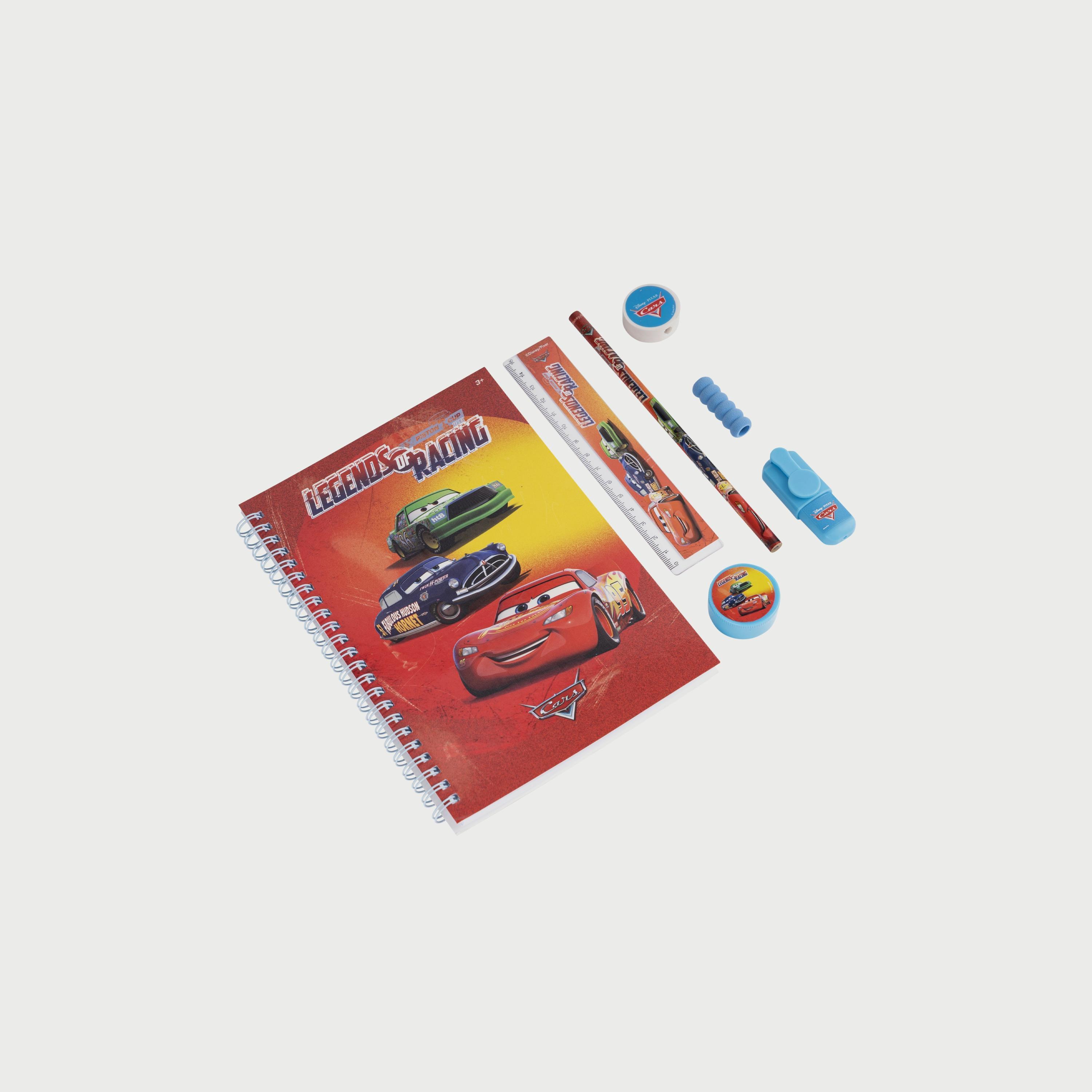 Disney Cars Legends of Racing 6in1 School Set, 16inch-school-bagsandbackpacks-sets-image-5