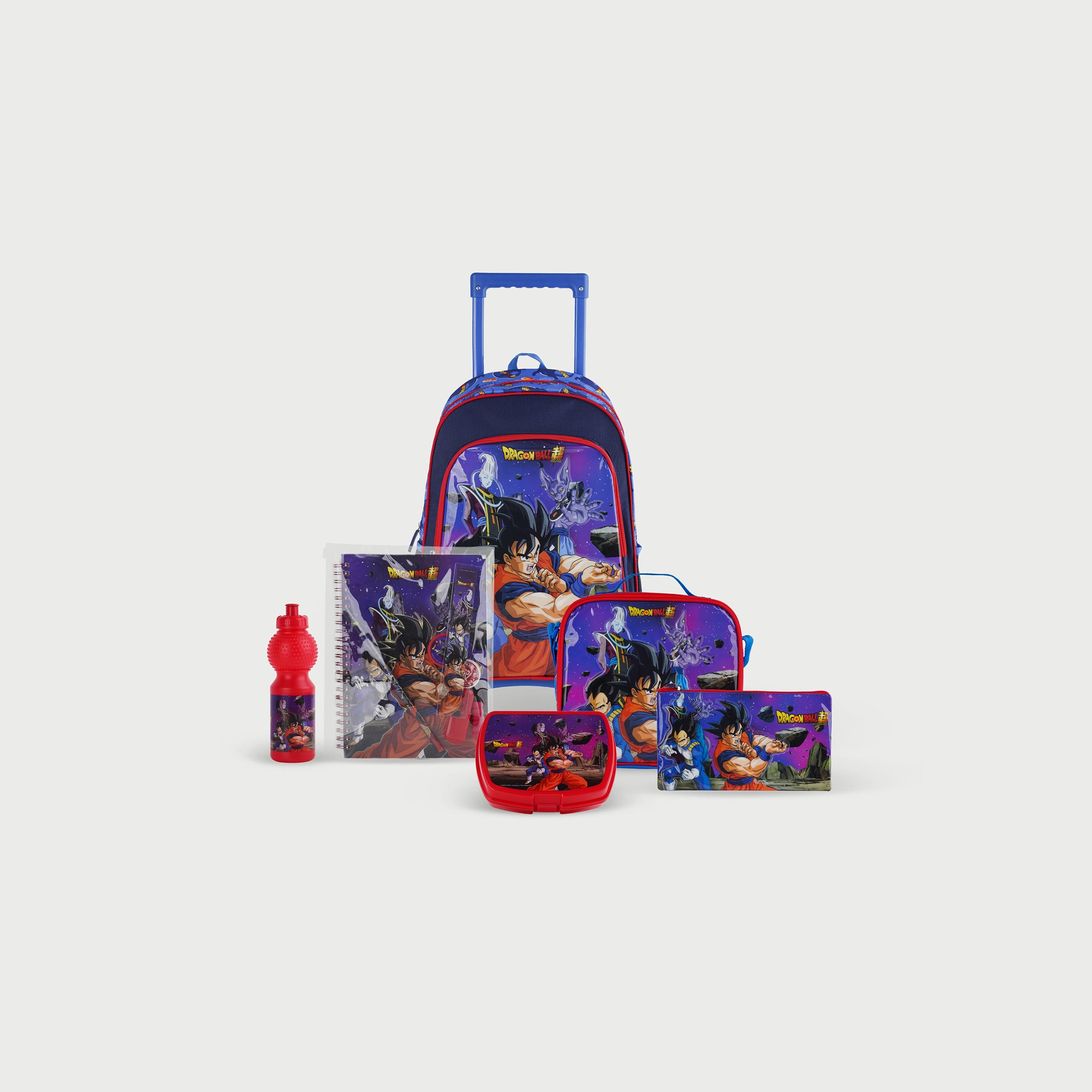 Dragon Ball Team Beerus 6in1 School Set, 18inch-school-bagsandbackpacks-sets-image-1