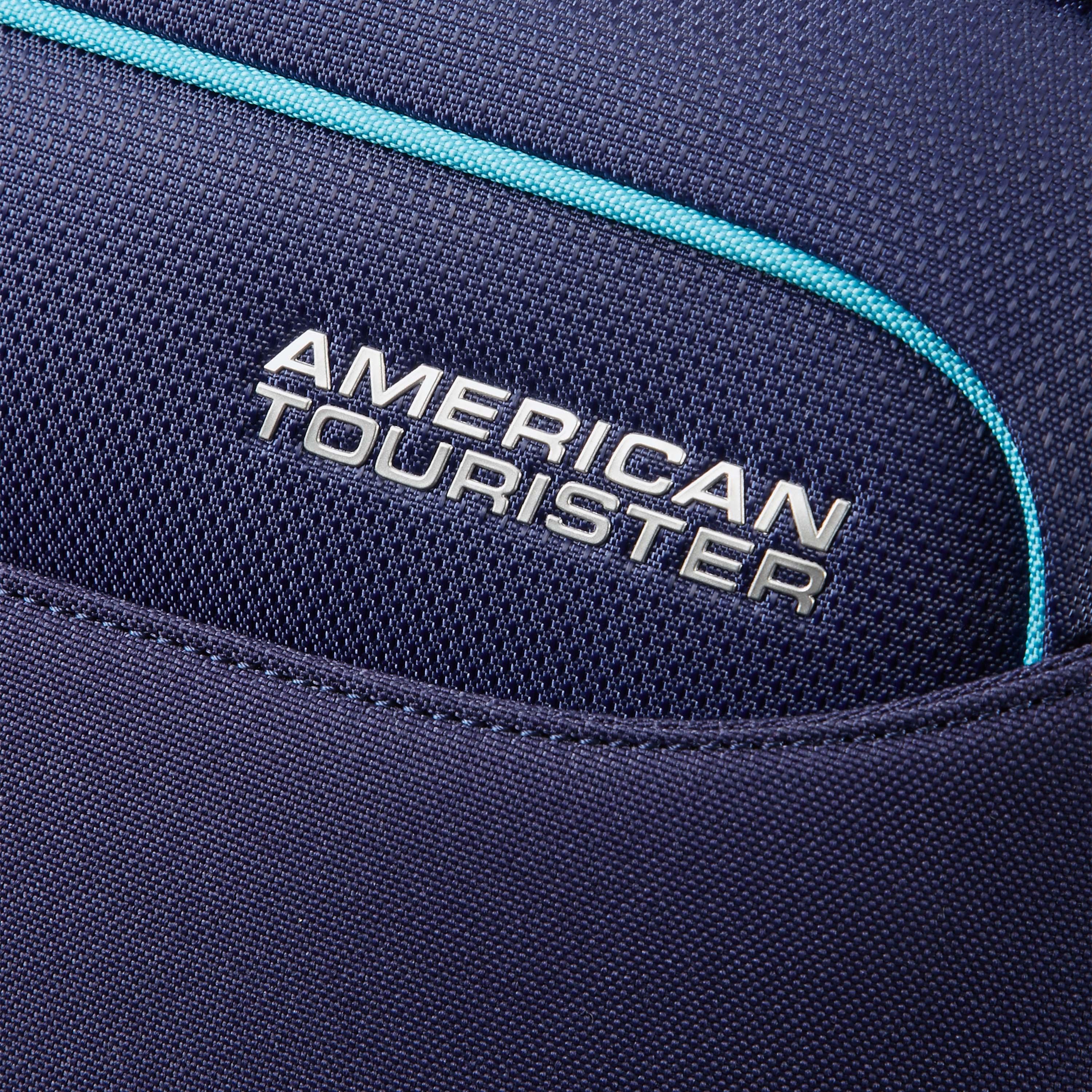 American Tourister Holiday 55 CM Small Cabin Polyester Soft Sided 4-Wheeler Spinner Trolley Bag with TSA Lock-travel-luggagesandbags-luggage-image-8