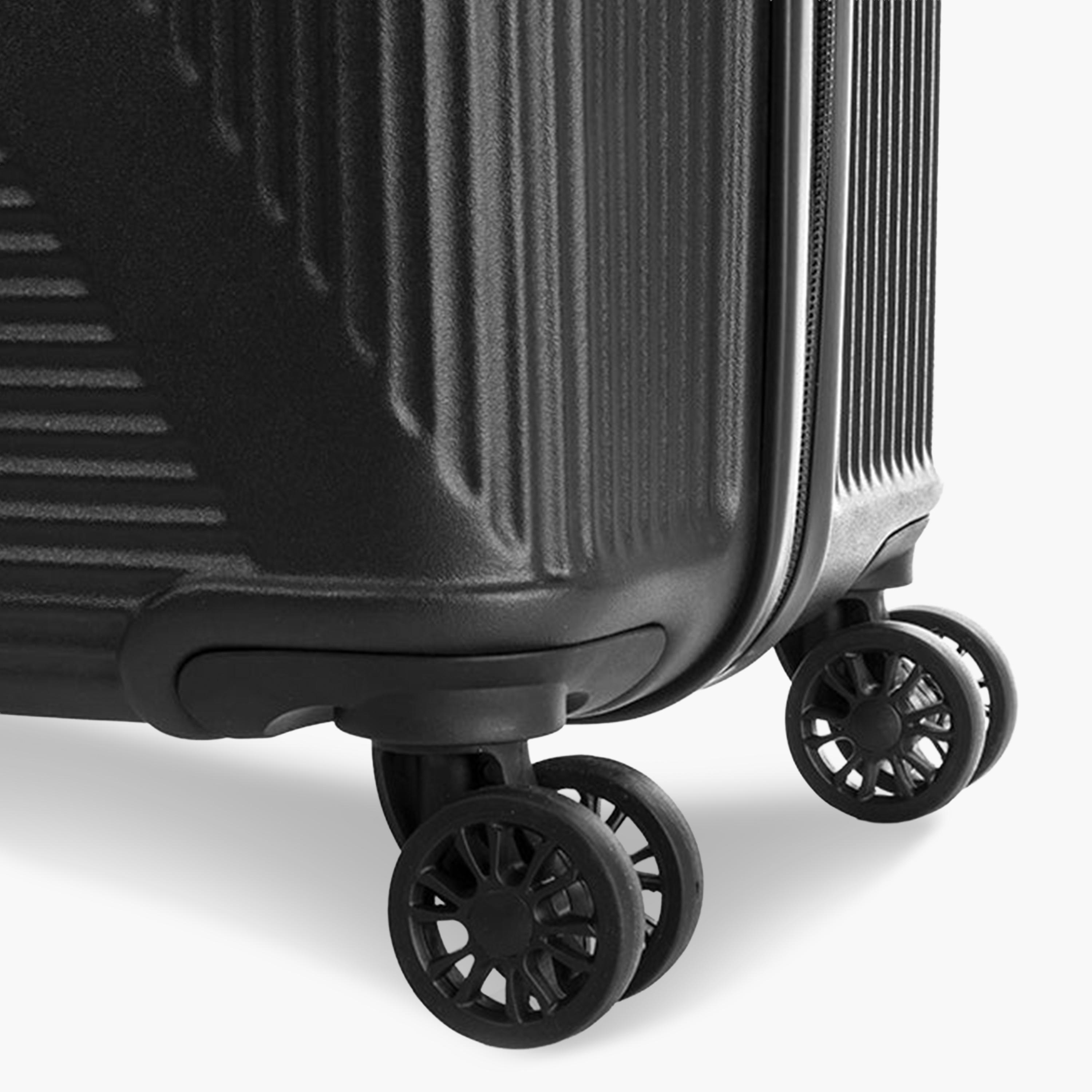 American Tourister Cuatro 79 CM Large Check-in Polypropylene Hard Sided 4-Wheeler Spinner Trolley Bag with TSA Lock-travel-luggagesandbags-luggage-image-8