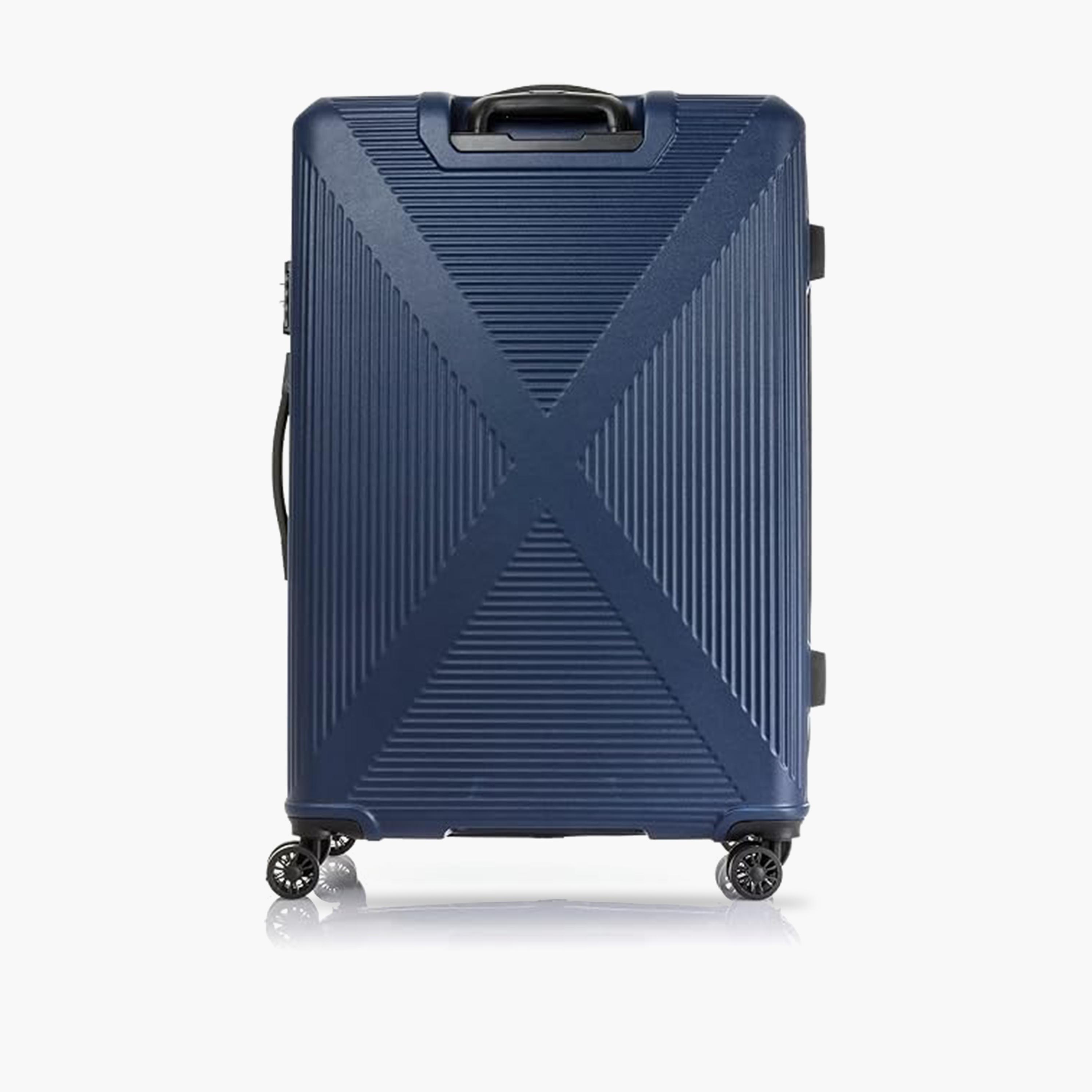 American Tourister Cuatro 79 CM Large Check-in Polypropylene Hard Sided 4-Wheeler Spinner Trolley Bag with TSA Lock-travel-luggagesandbags-luggage-image-16