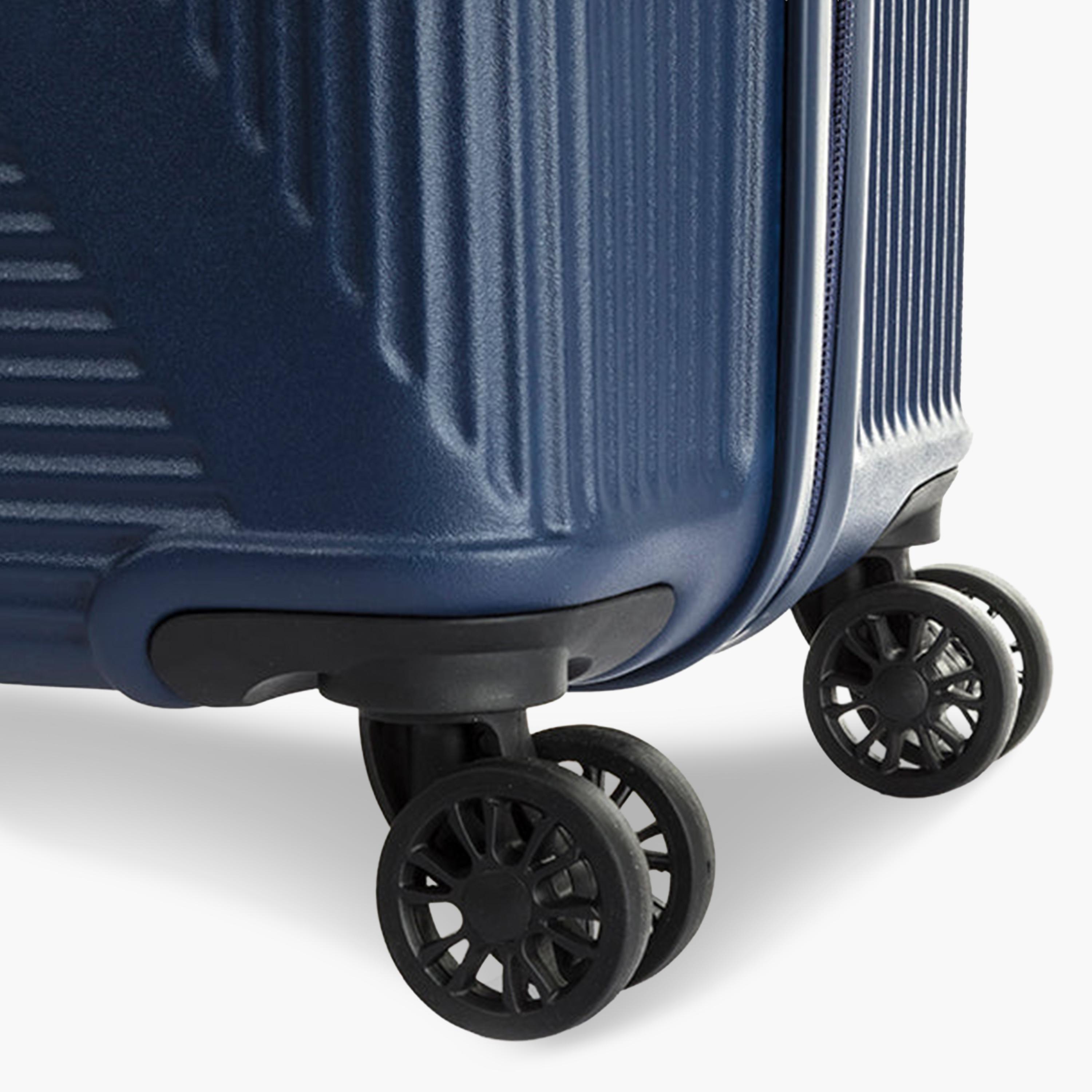 American Tourister Cuatro 79 CM Large Check-in Polypropylene Hard Sided 4-Wheeler Spinner Trolley Bag with TSA Lock-travel-luggagesandbags-luggage-image-19