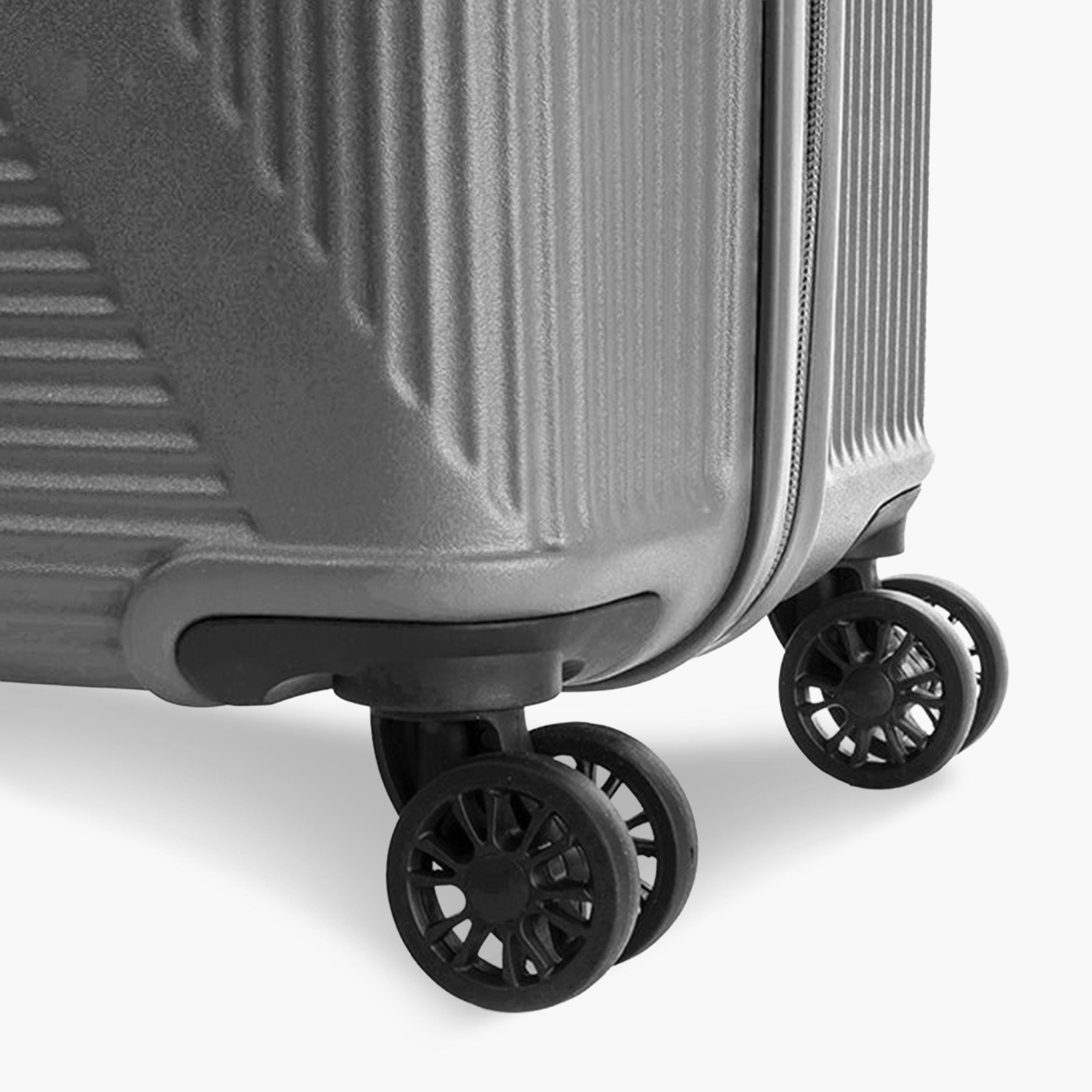 American Tourister Cuatro 79 CM Large Check-in Polypropylene Hard Sided 4-Wheeler Spinner Trolley Bag with TSA Lock-travel-luggagesandbags-luggage-image-28