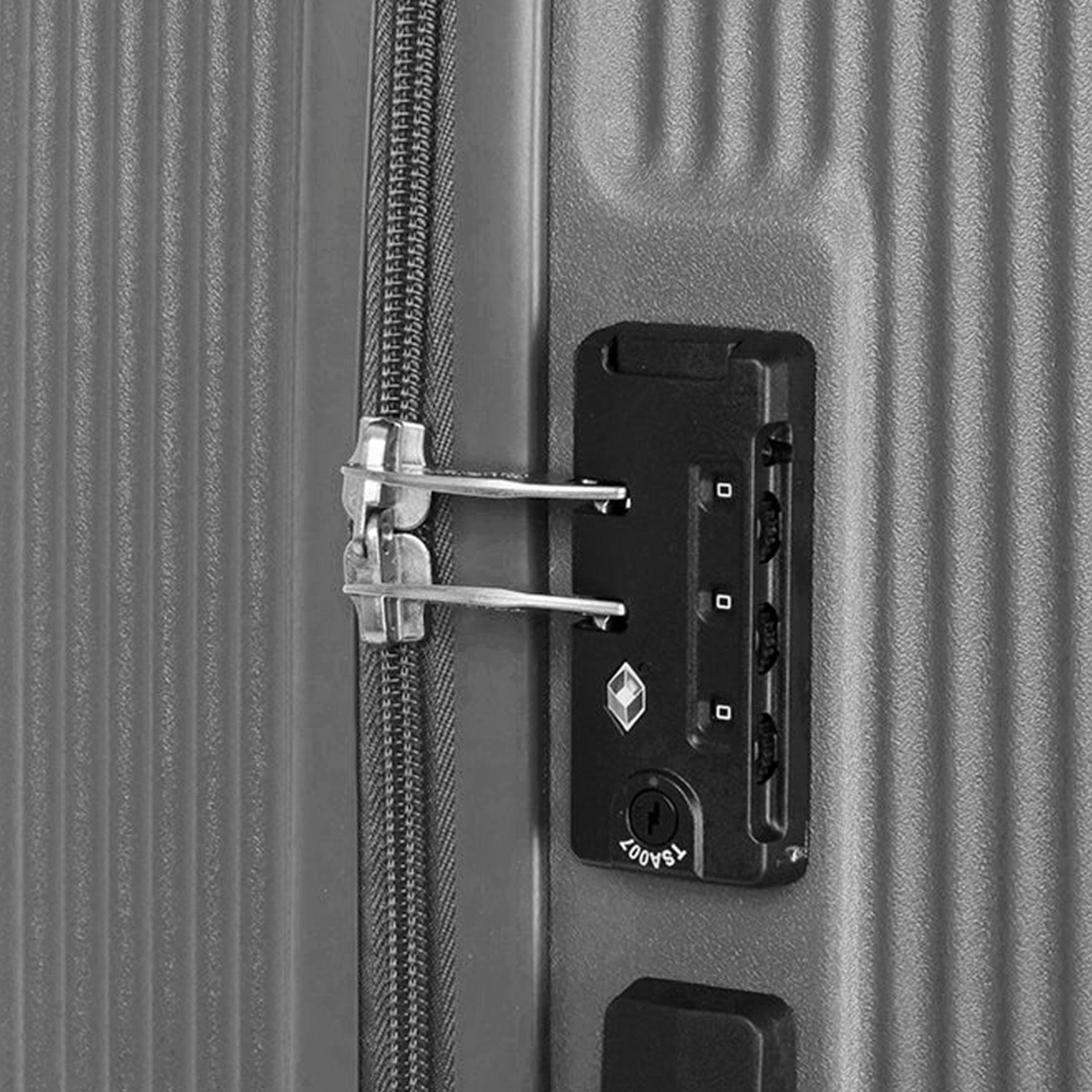 American Tourister Cuatro 79 CM Large Check-in Polypropylene Hard Sided 4-Wheeler Spinner Trolley Bag with TSA Lock-travel-luggagesandbags-luggage-image-29