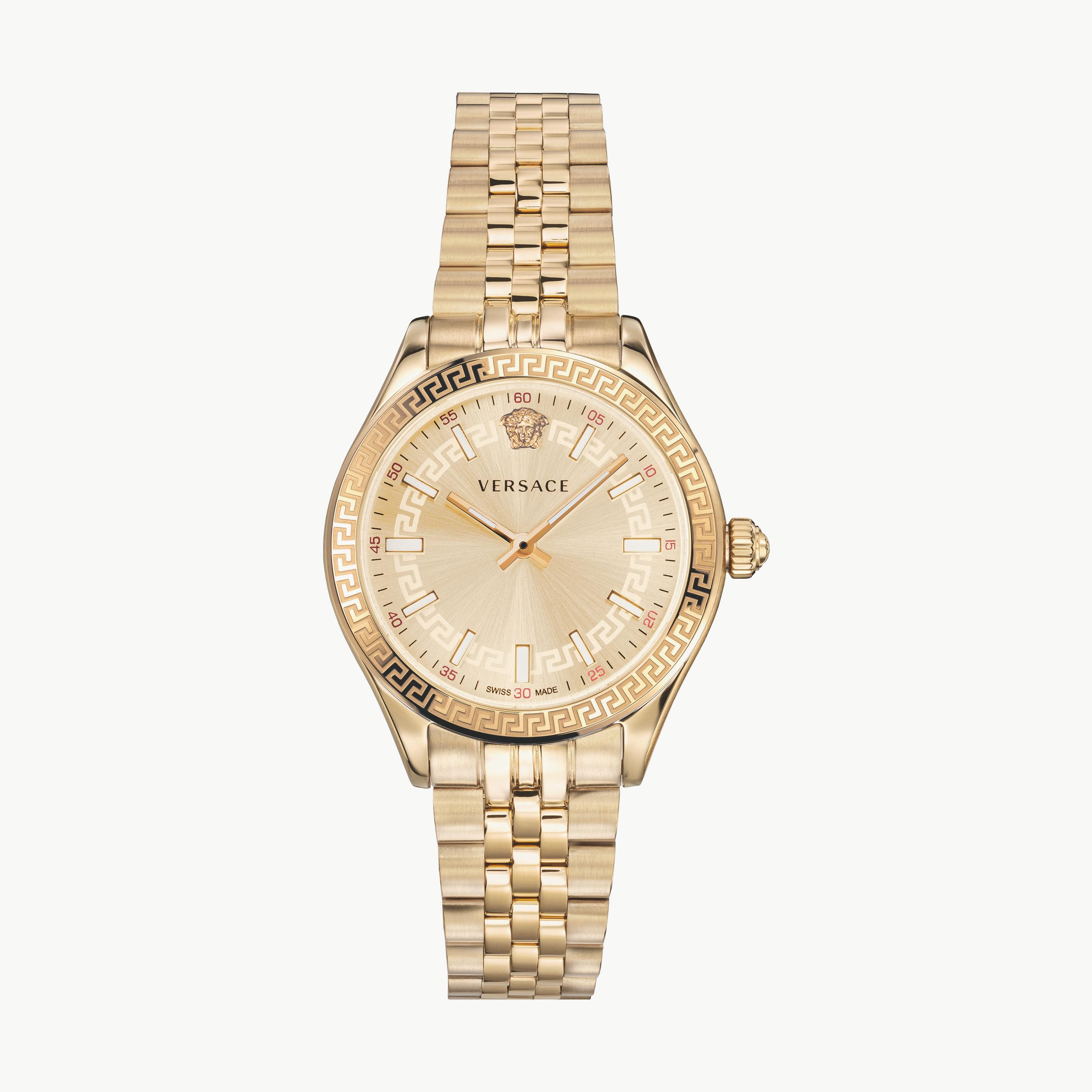 Versace Swiss Made Women's Gold Analog Stainless Steel Strap Watch | VEHU00720-women-watchesandjewellery-watches-image-1