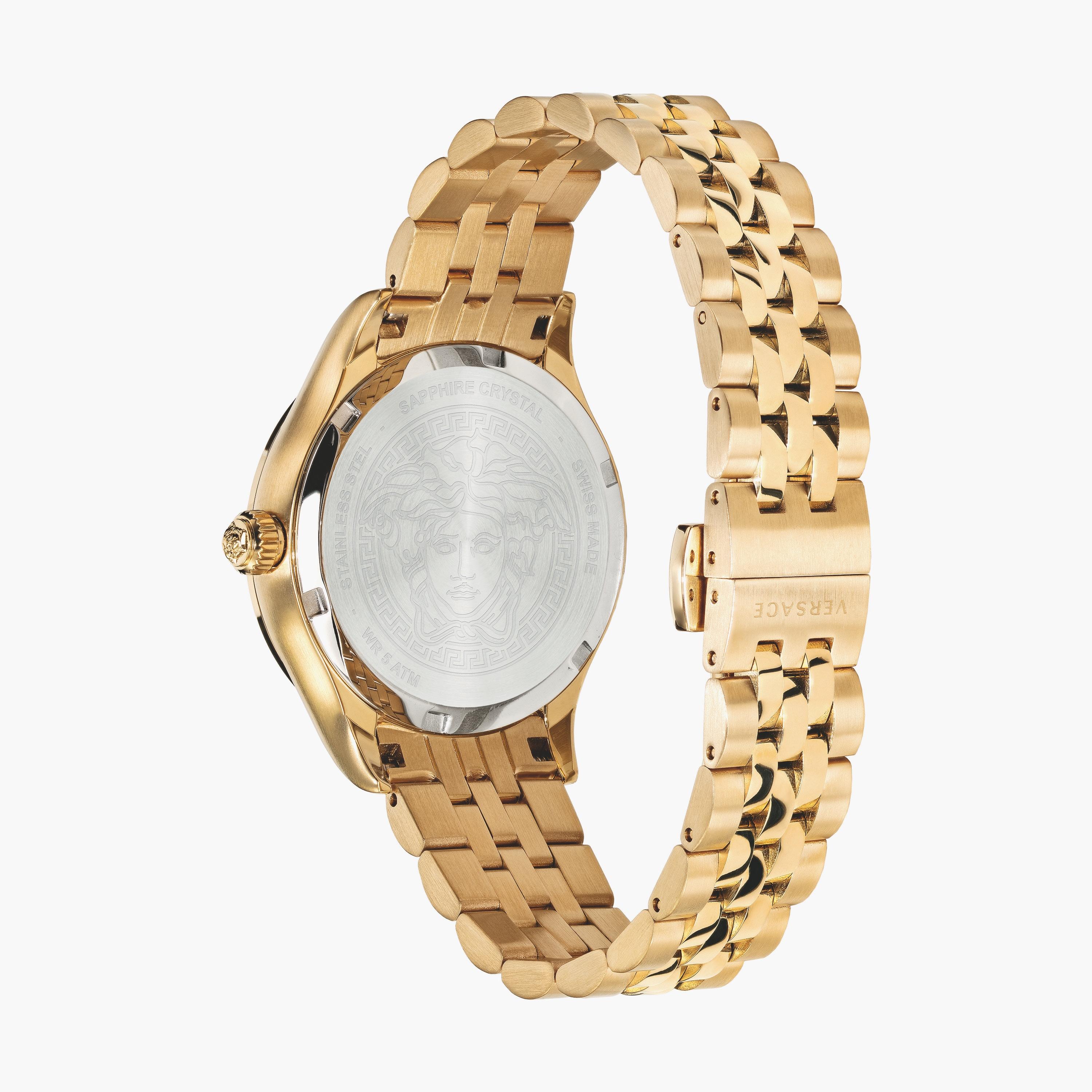 Versace Swiss Made Women's Gold Analog Stainless Steel Strap Watch | VEHU00720-women-watchesandjewellery-watches-image-2