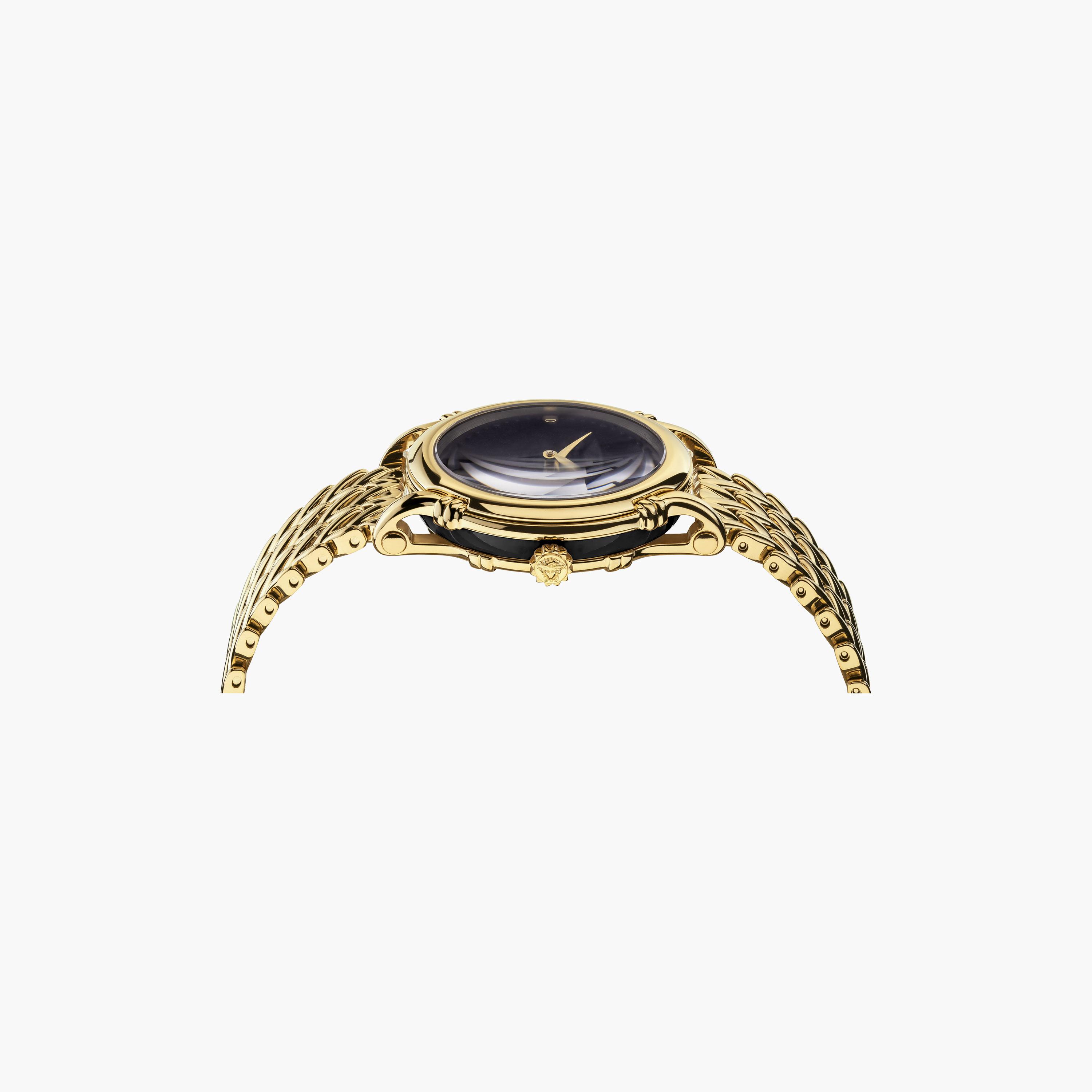  VEPN00620 | ساعة فيرساتشي صناعة سويسرية بسوار ذهبي ذو أنالوج من ستانلس ستيل للنساء -women-watchesandjewellery-watches-image-3