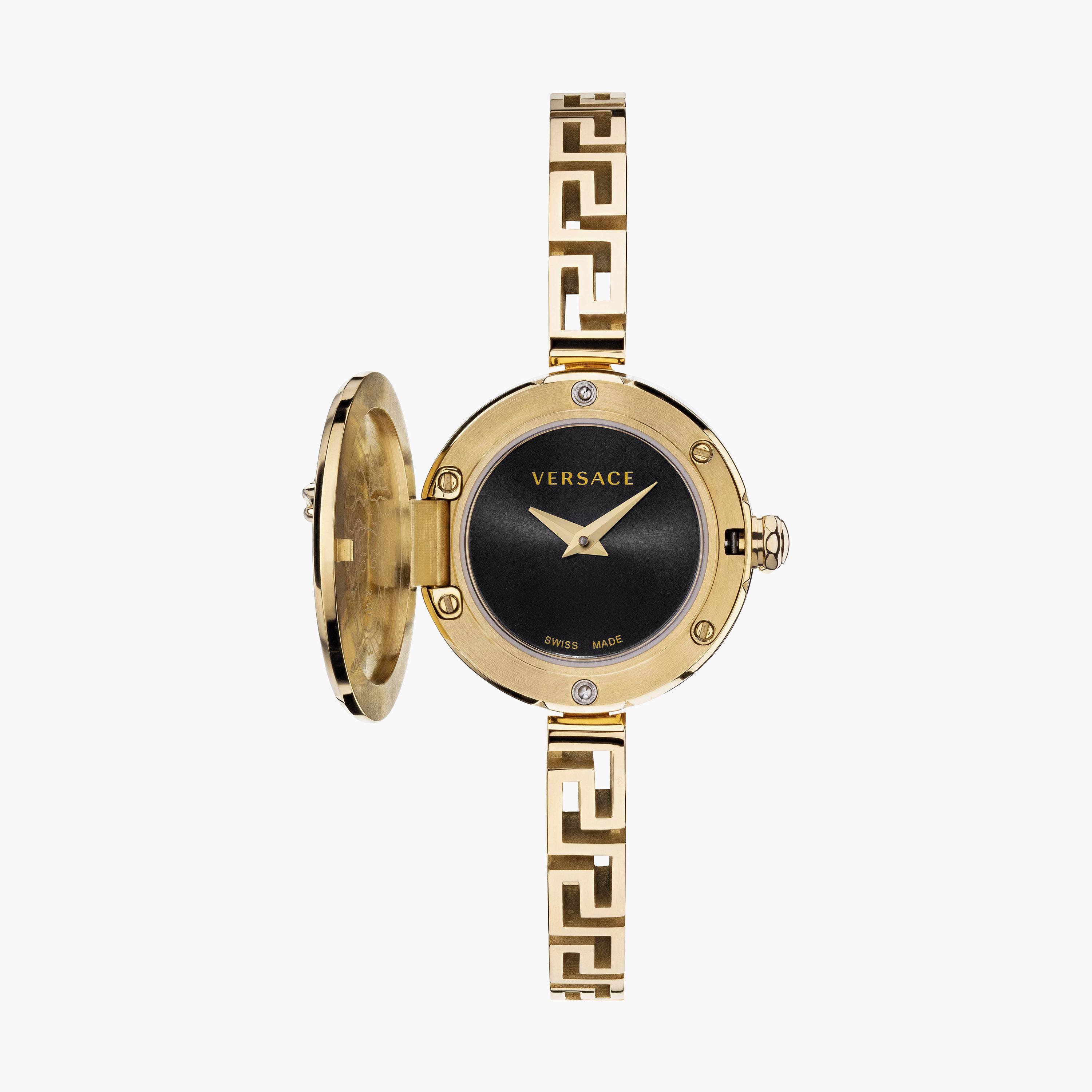  VEZ500221 | ساعة فيرساتشي صناعة سويسرية بسوار ذهبي ذو أنالوج من ستانلس ستيل -women-watchesandjewellery-watches-image-1
