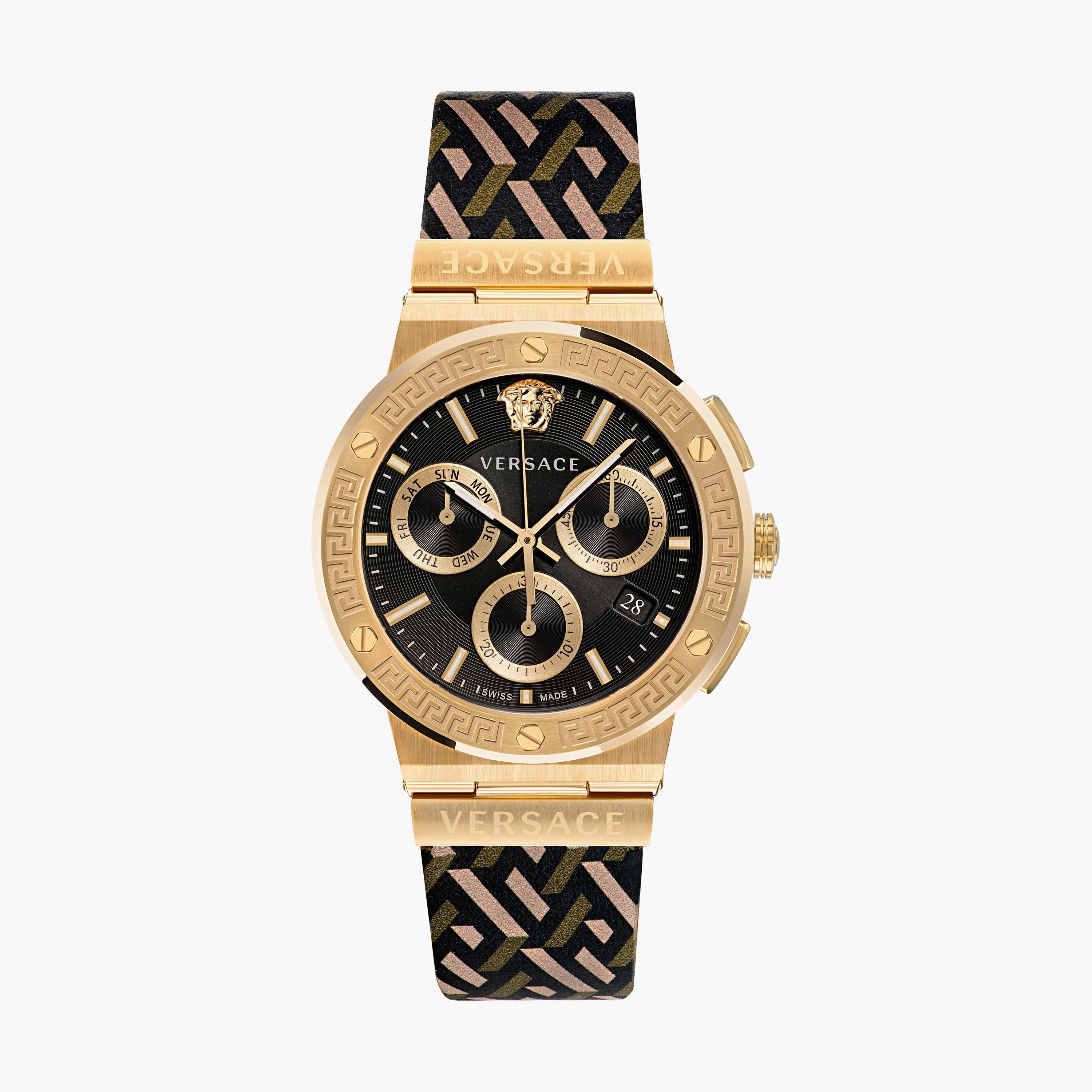  VEZ900621 | ساعة فيرساتشي صناعة سويسرية بسوار جلدي بمتعدد الالوان ذو كرونوغراف للرجال -men-watchesandjewellery-watches-image-1