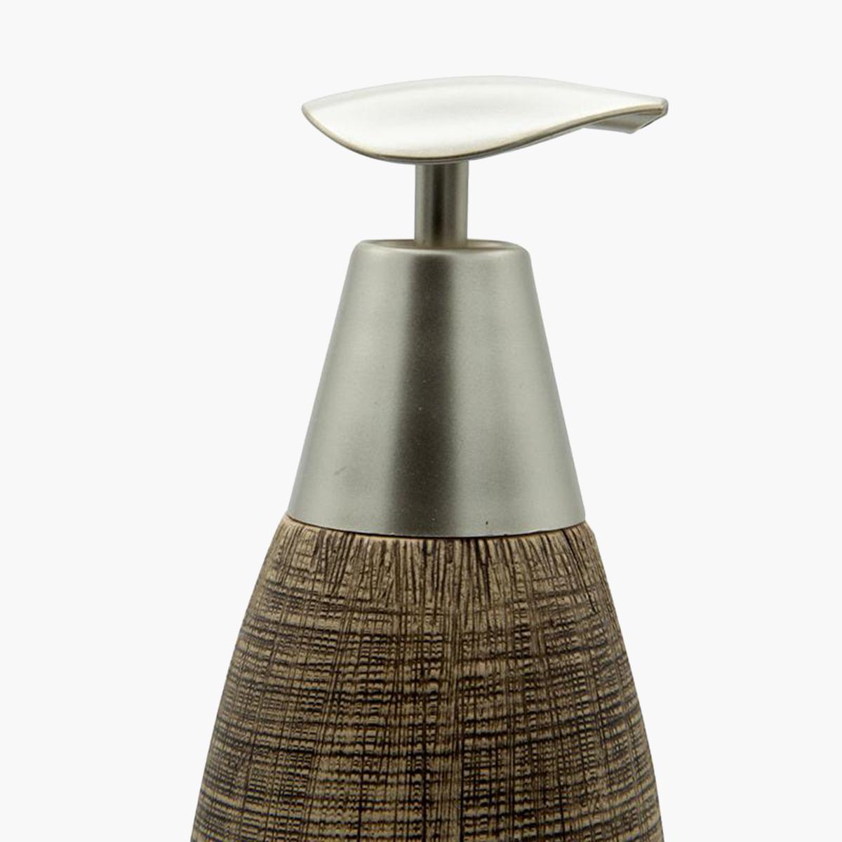 موزع صابون سائل سيراميك من باث بلس - 6.5x19.9 سم-hbxdecorandfurnishings-bathroomaccessories-bathroomsets-image-3