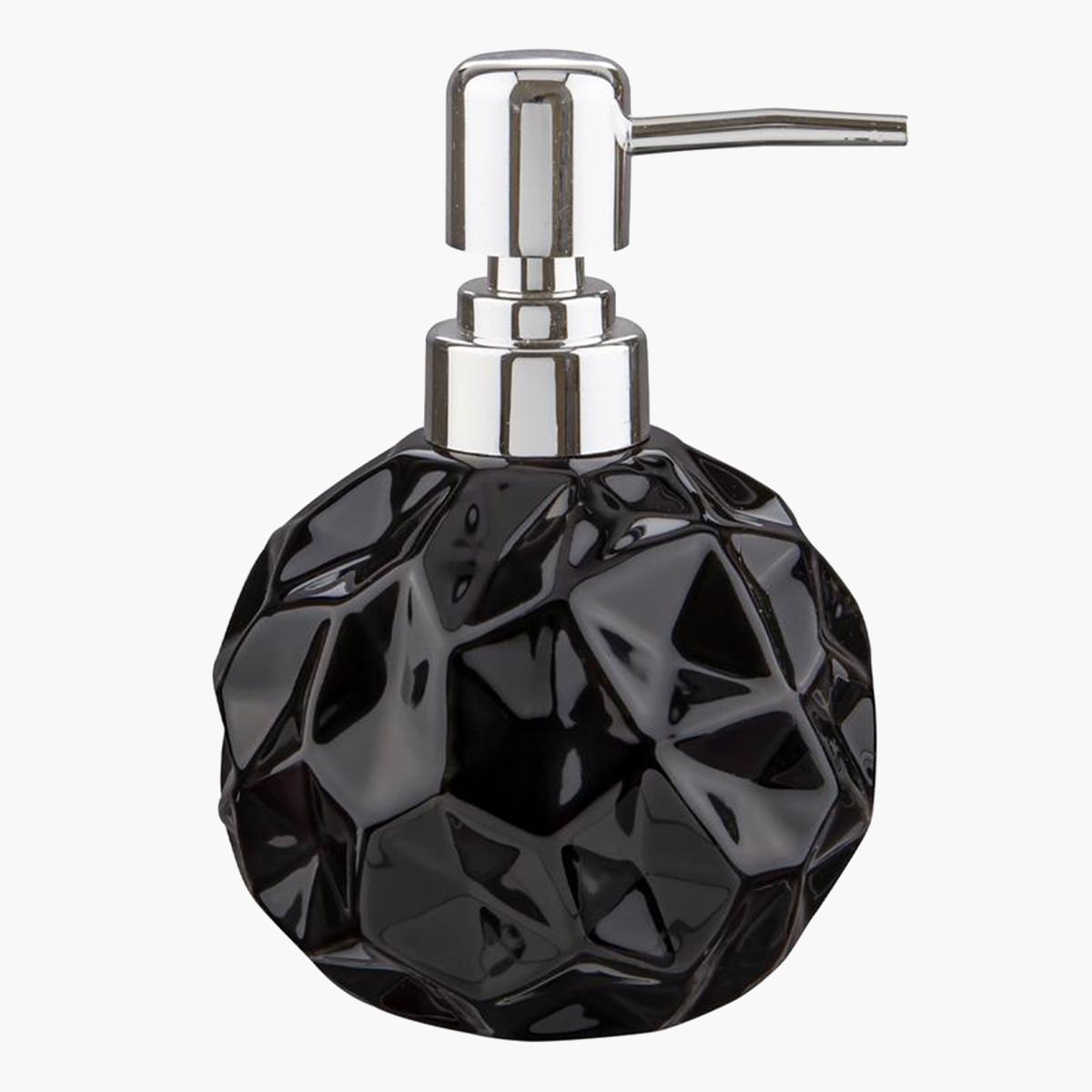 موزع صابون سائل سيراميك من باث بلس - 5.5x13.5 سم-hbxdecorandfurnishings-bathroomaccessories-bathroomsets-image-1