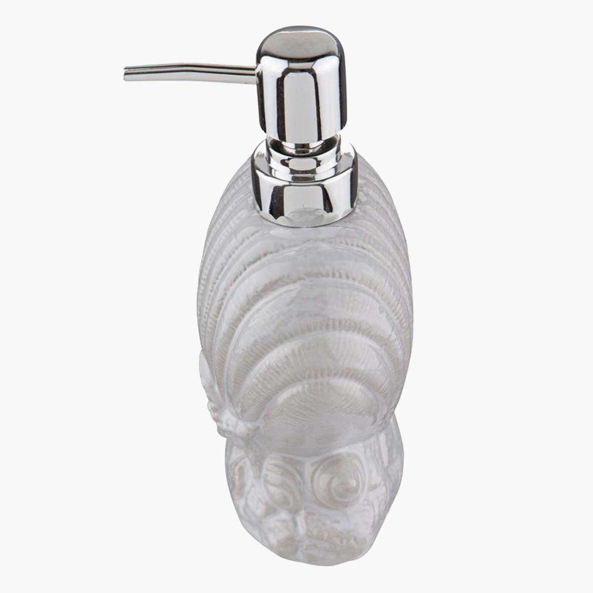 موزع صابون سائل سيراميك من باث بلس - 17x9.9 سم-hbxdecorandfurnishings-bathroomaccessories-bathroomsets-image-3