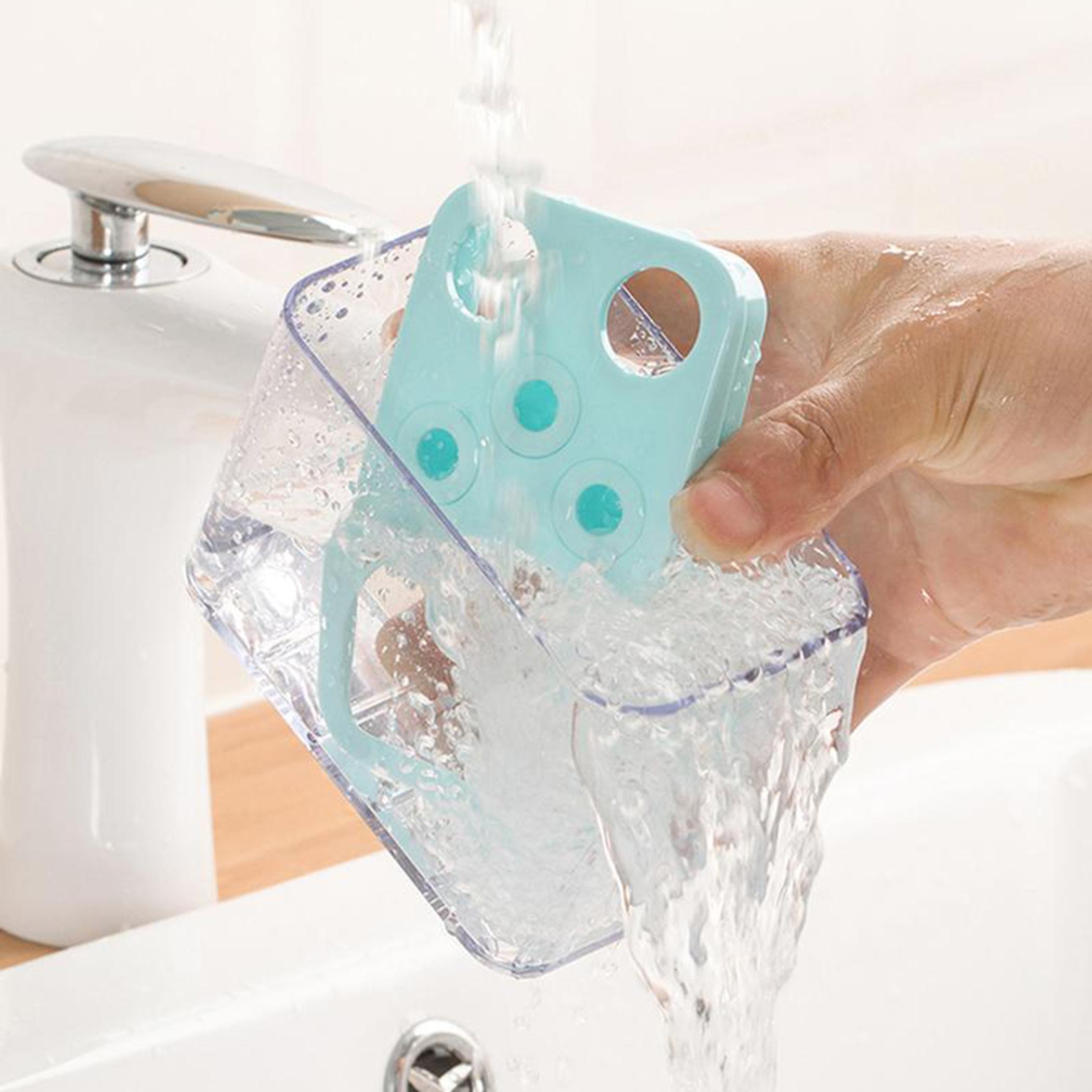 حامل فرشاة أسنان متعدد الأغراض من هوم ستايل - 11x6.5x9.3 سم-hbxdecorandfurnishings-bathroomaccessories-bathroomsets-image-2