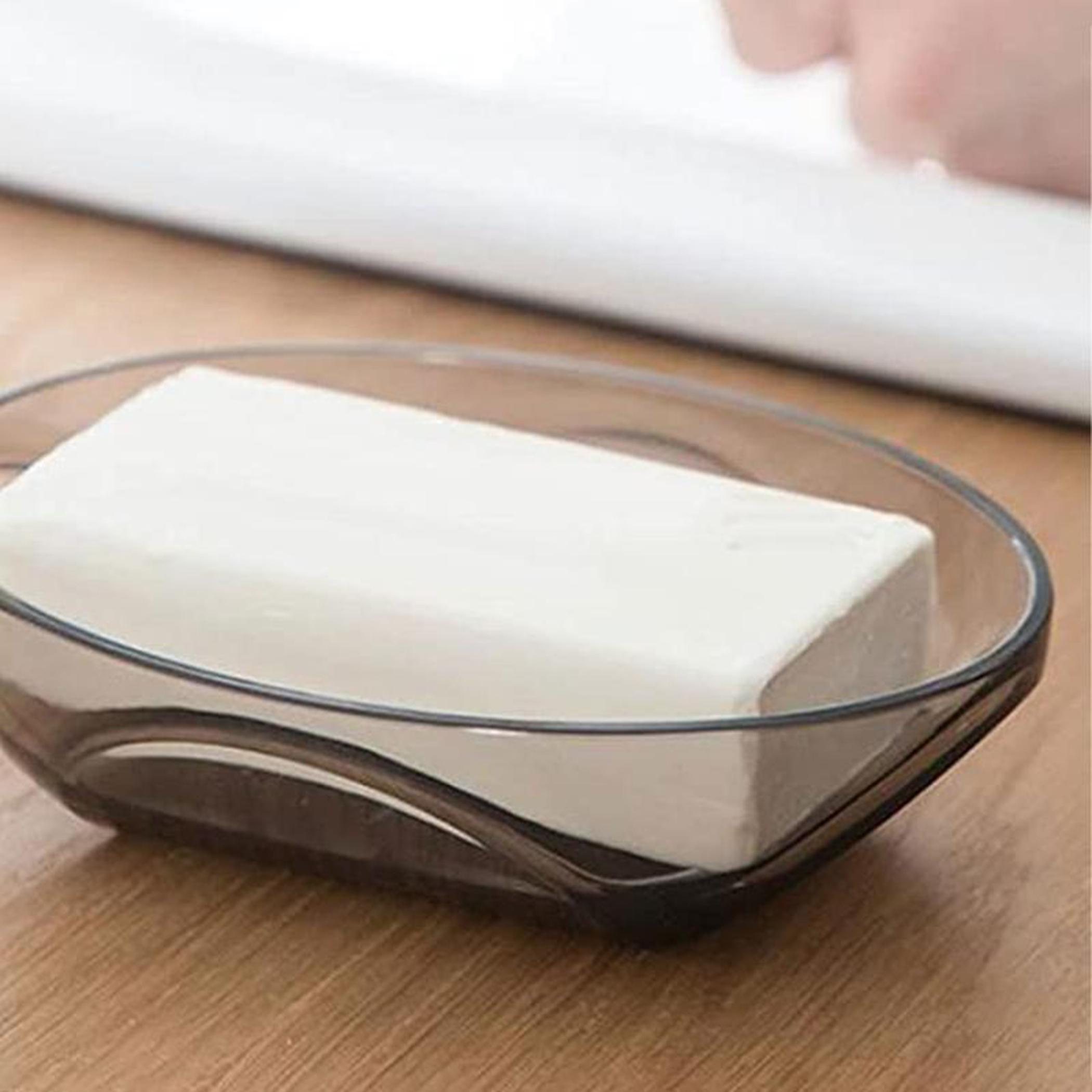 صحن صابون بغطاء من هوم ستايل - 12x8.5x5 سم-hbxdecorandfurnishings-bathroomaccessories-bathroomsets-image-2