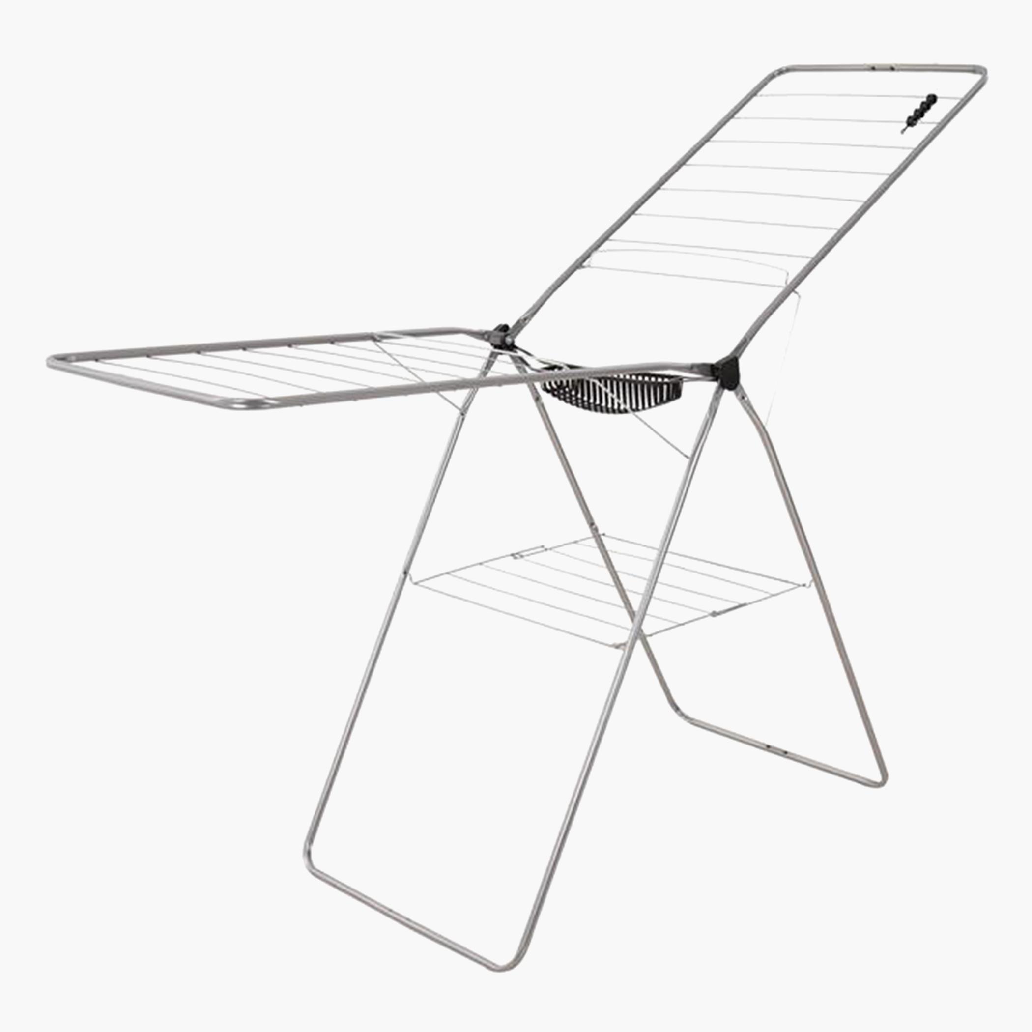 مجفف ملابس ستانلس ستيل من يوروباس ليفا - 170x50x90 سم-hbxhomeware-bathandlaundry-clothesdryingracks-image-2