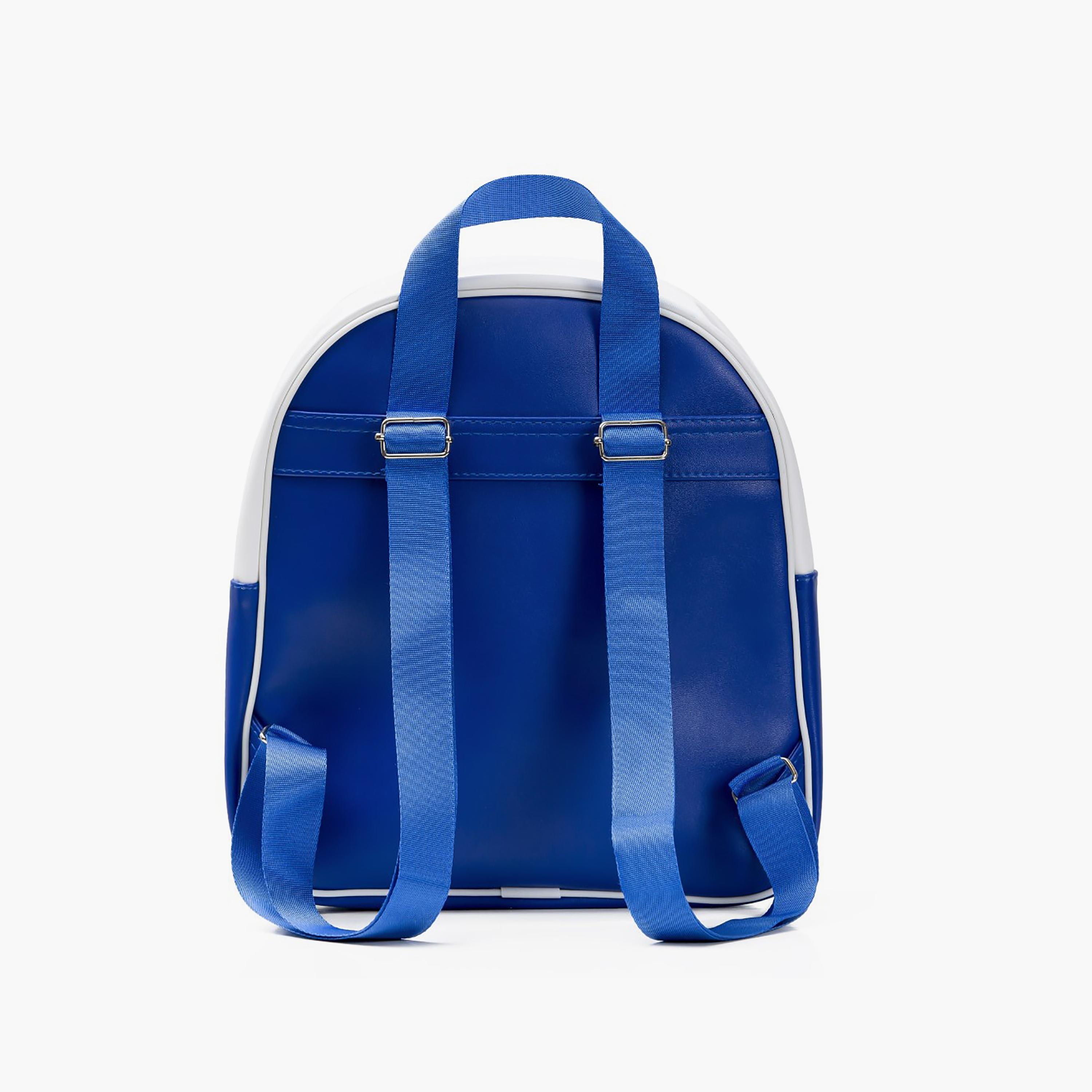 Eazy Kids Beauty Backpack, 11 Inches, 3D Bike, Blue-school-bagsandbackpacks-backpacks-image-2